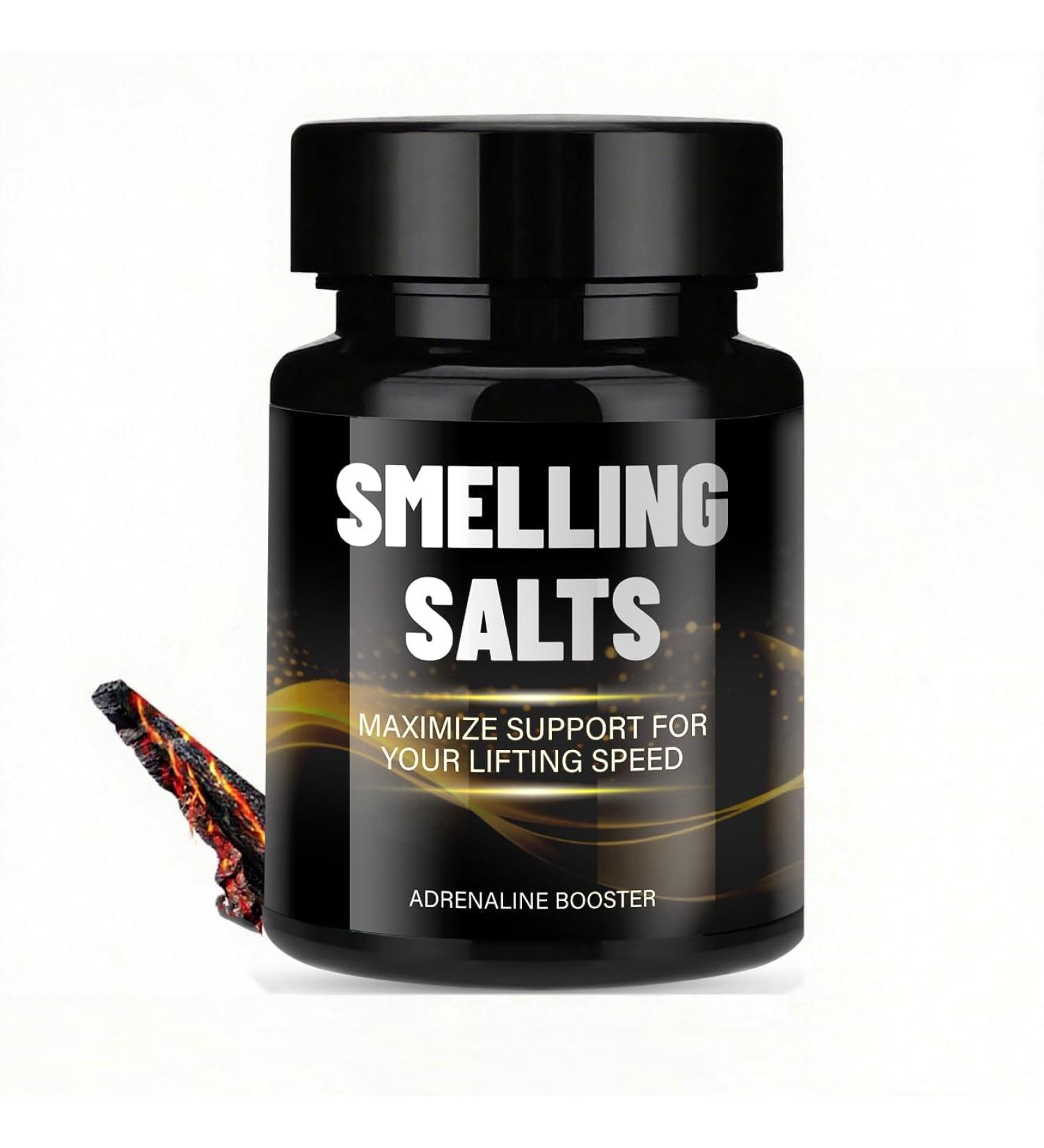 AYROX Power Salt for Athletes - Extra Strong Formula | 3-Second Instant Energy Boost for Weightlifting Powerlifting | Portable Leak-Proof Gym Grade Gym Salts| Trusted by Pro Athletes - 1