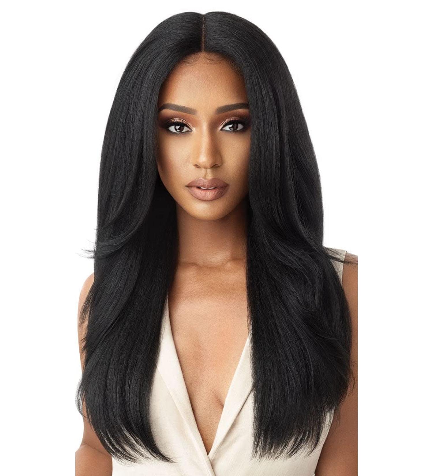Outre HD Lace Front Wig Neesha 203 Soft N Natural 1B - High Definition Synthetic Hair - Buy Online on GoSupps.com