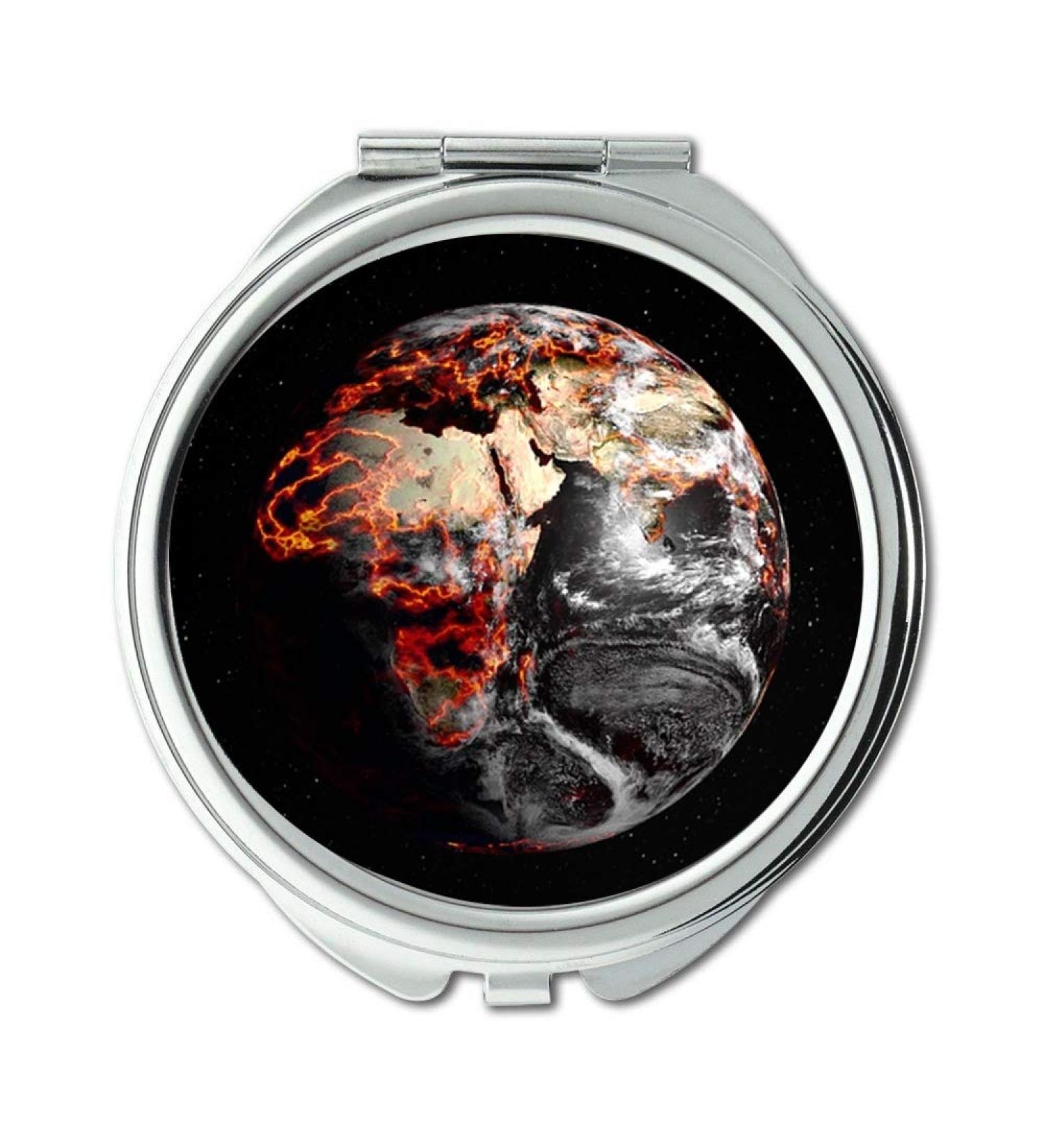 Mirror in Office Products Apocalypse Earth Destruction Disaster World Danger makeup mirrors pocket mirror portable mirror - Buy Online on GoSupps.com
