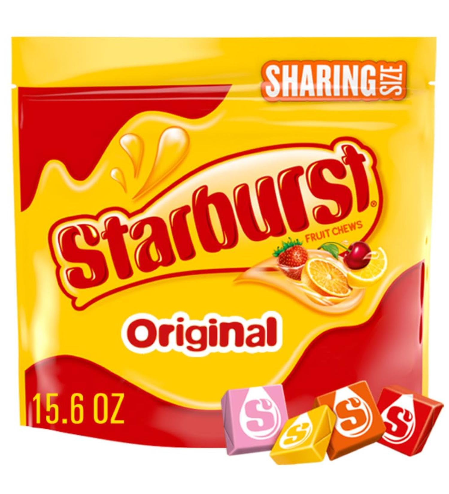 Shop STARBURST Original Fruit Chews - 15.6oz Sharing Size Bag | International Shipping Available - Buy Online on GoSupps.com