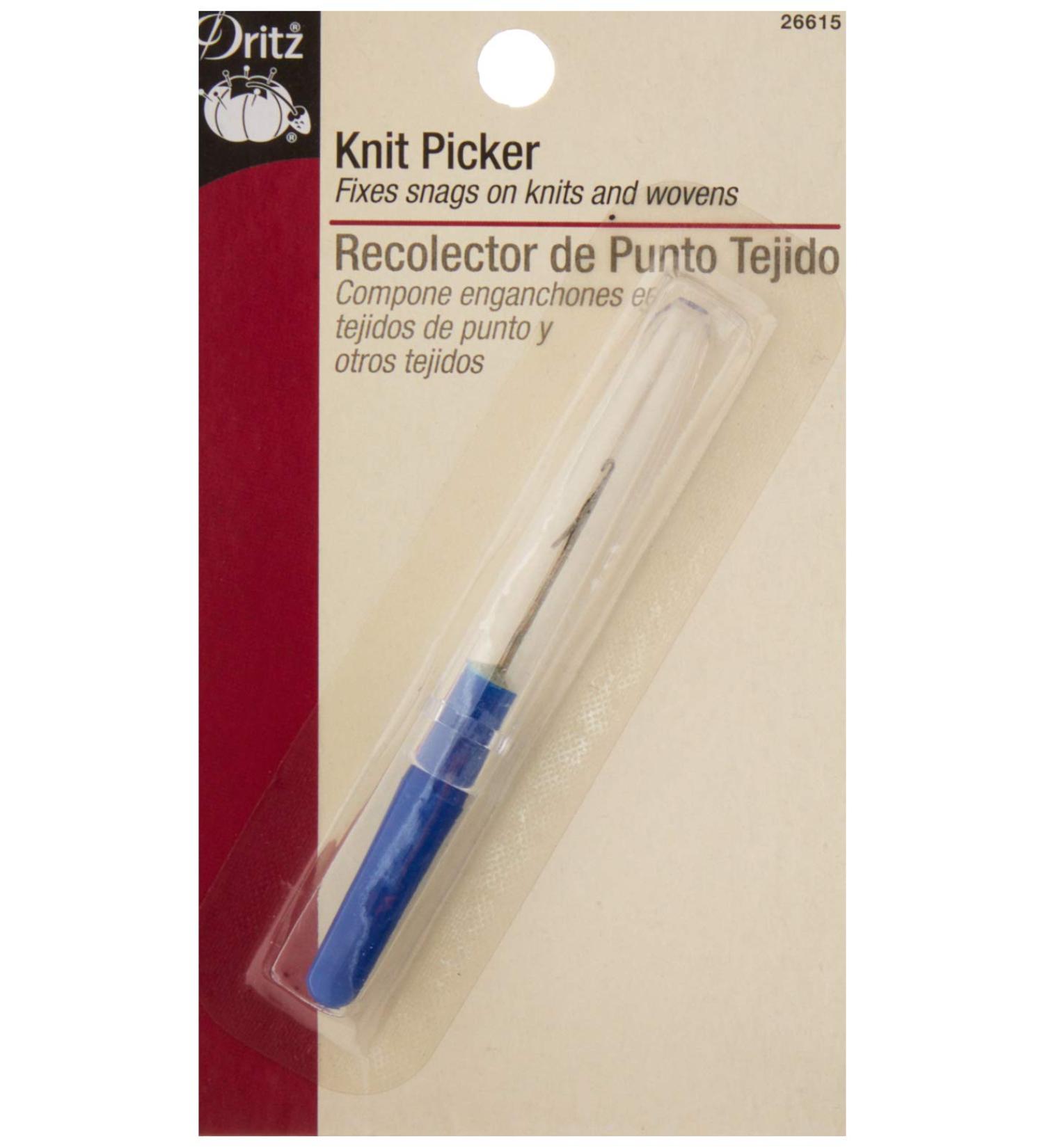Dritz Knit Picker Latch Hook 3-Inch Blue - Ideal for Fixing Snags Instantly - Buy Online on GoSupps.com