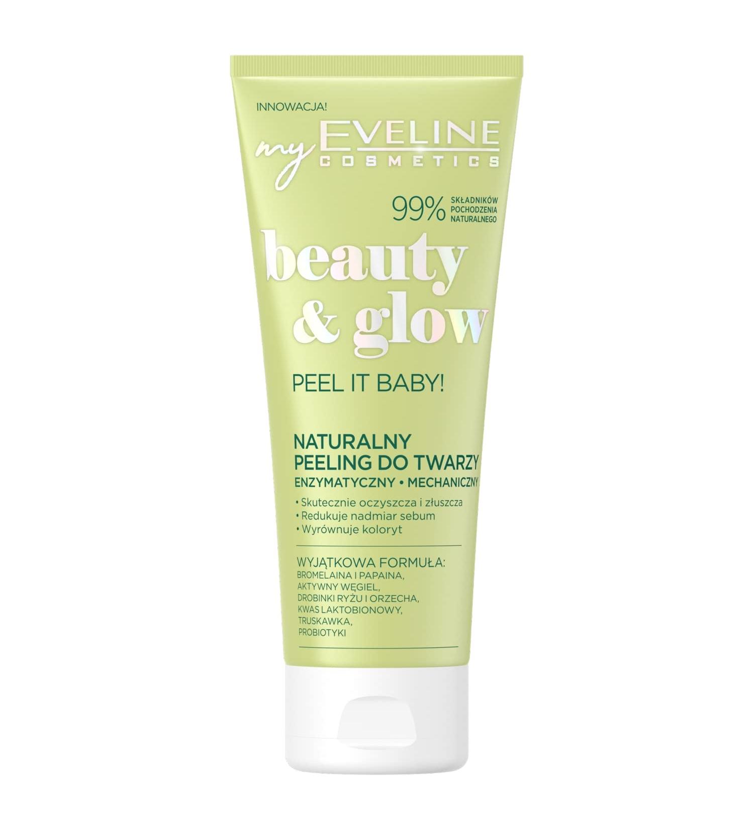 Eveline Cosmetics Beauty & Glow Natural Facial Scrub 75 ml Revitalize Your Skin | International Shipping Available - Buy Online on GoSupps.com