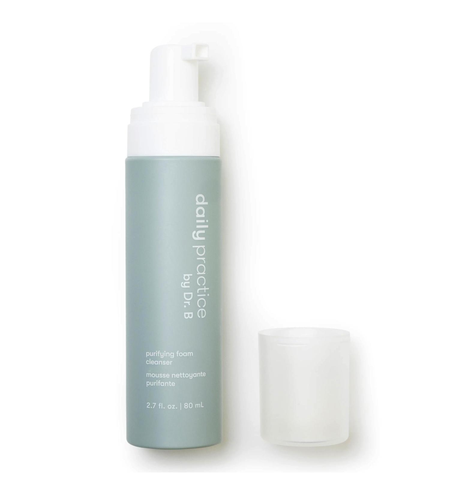 Daily Practice Dr. B Purifying Foam Cleanser - Gentle Eyelid Cleanser & Eyelash Wash for Sensitive & Dry Eyes Blepharitis Treatment - Ophthalmologist-Created Paraben/Phthalate/SLS-Free - 2.7 fl oz - Buy Online on GoSupps.com