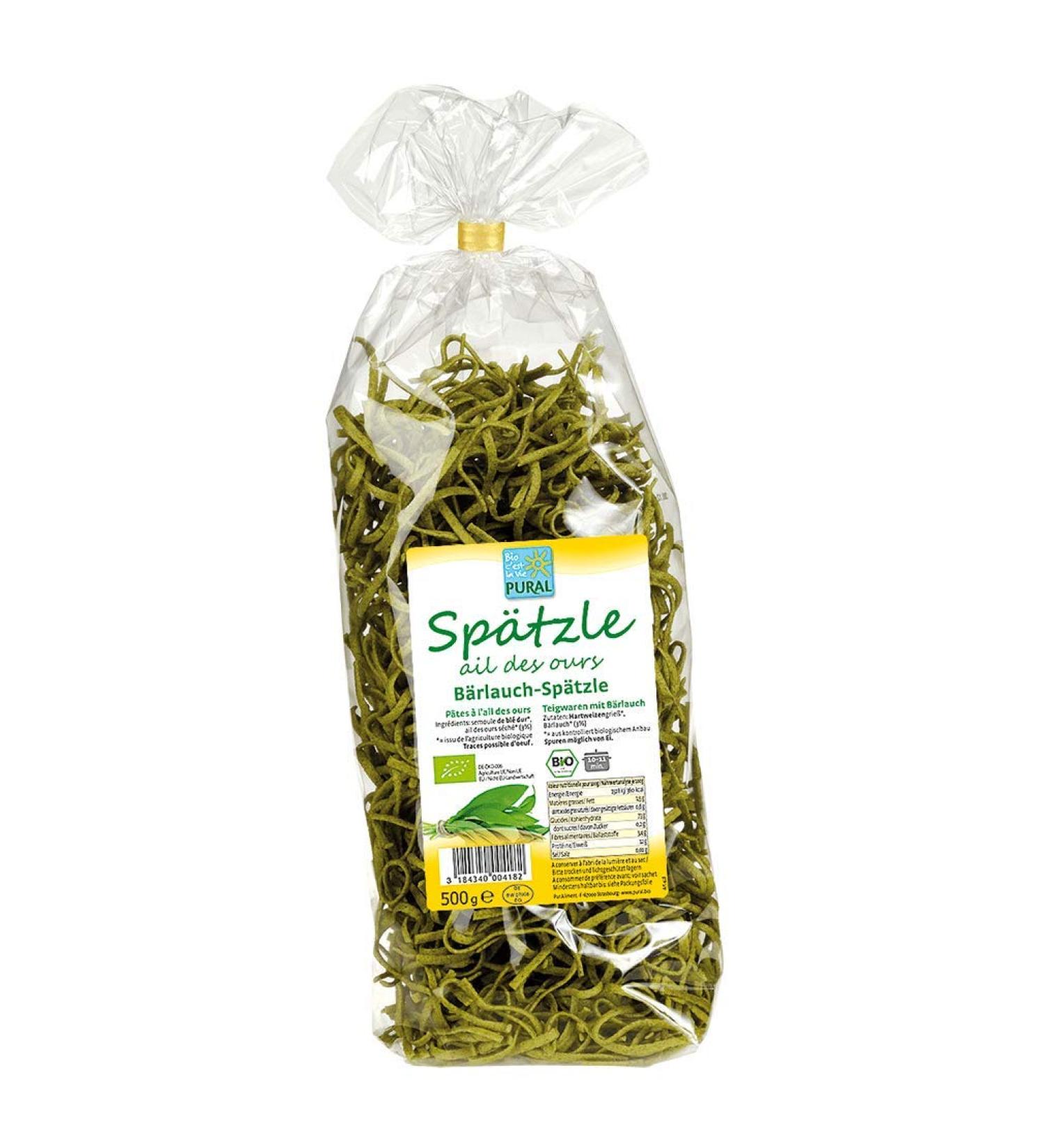 Pural Sp tzle Ail d'ourson bio 500 g