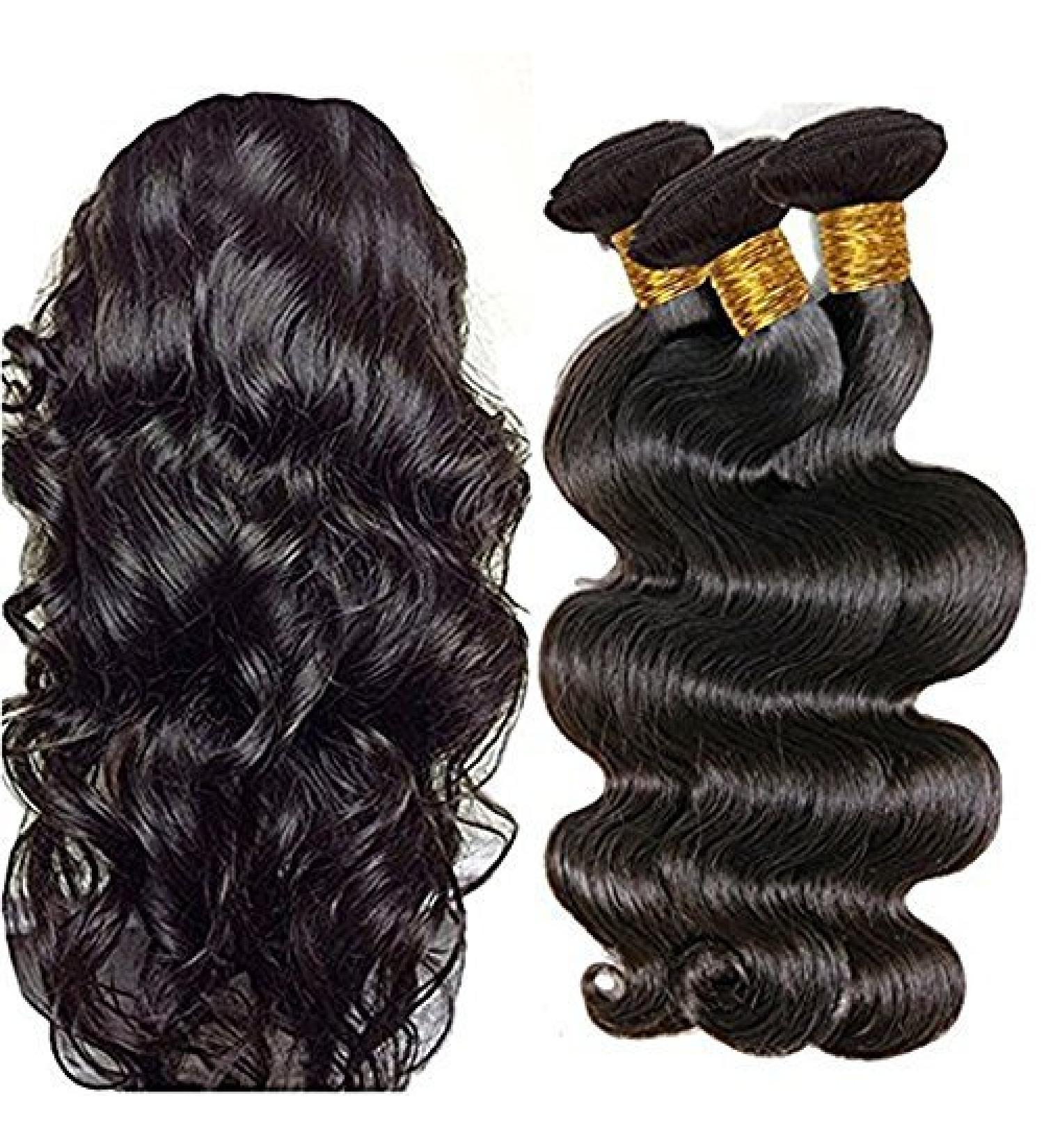XCSSKG 26-Inch Human Hair Extensions Weft - Unprocessed Curtain & 3 Beams Bundles for Seamless Weaving - Buy Online on GoSupps.com