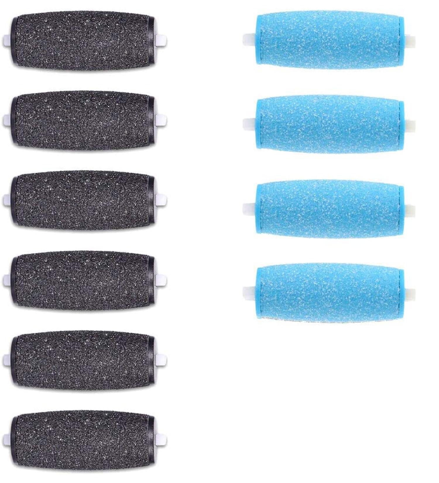 10-Pack Extra Coarse Mineral Replacement Rolls for Velvet Smooth Cornel Remover Diamond Particles (6 Extra Rough & 4 Even Rough) - Buy Online on GoSupps.com
