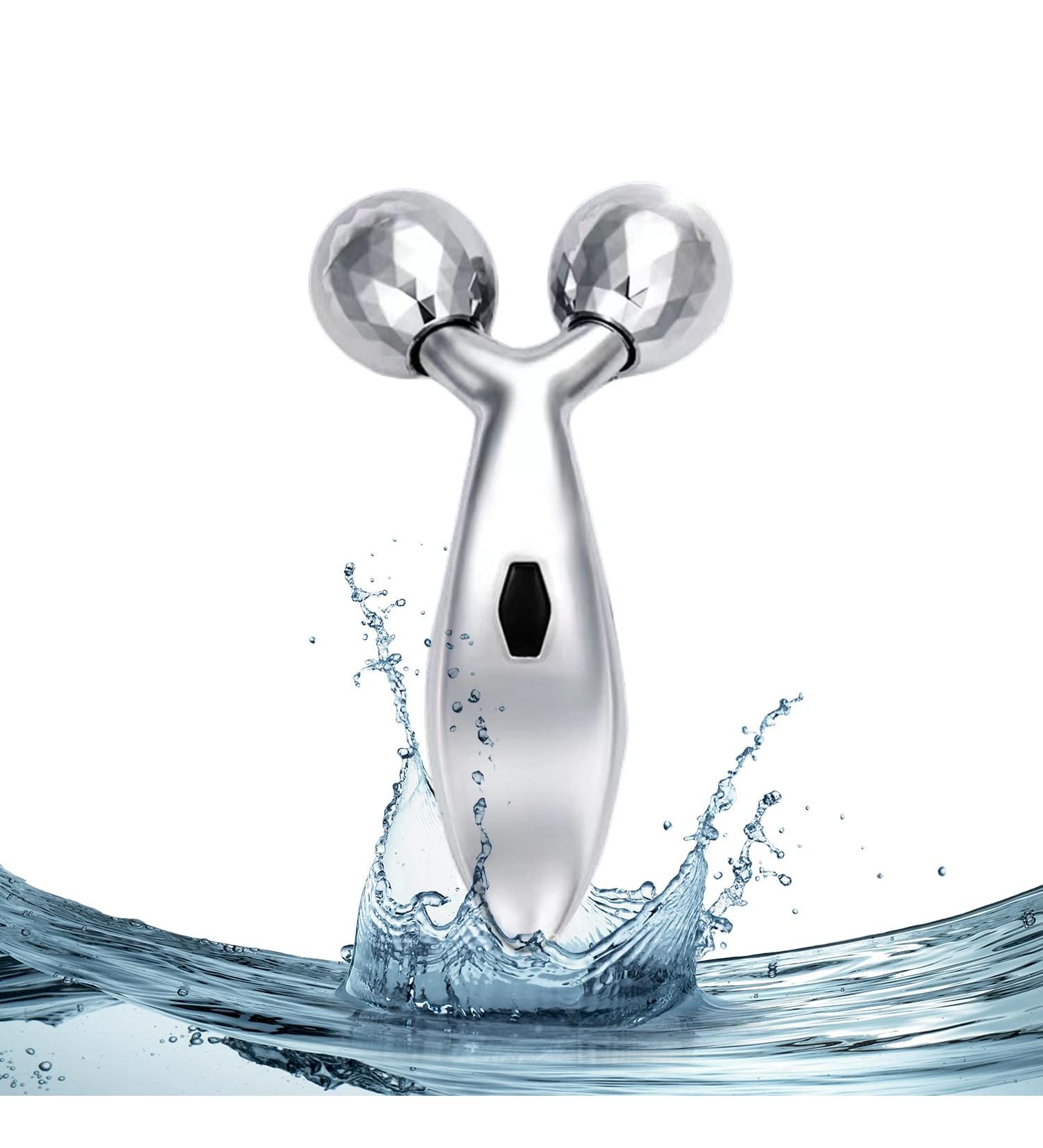 3D Face Roller Massager - Enhance Facial Contour Reduce Wrinkles & Tighten Skin | Professional Skincare Tools for Radiant Skin - Buy Online on GoSupps.com