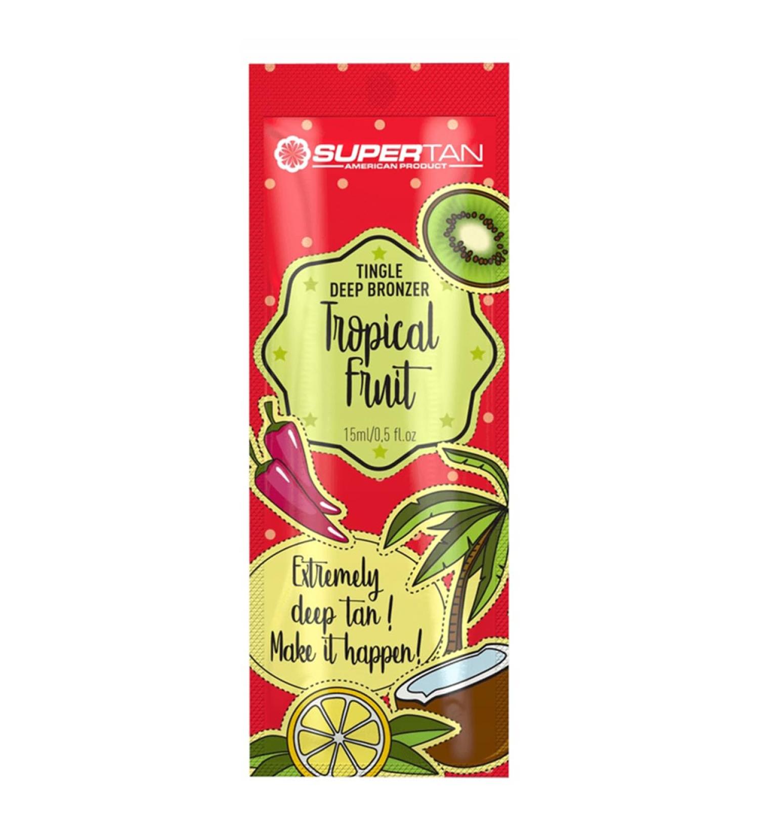  Supertan SuperTan Sensations Tropical Fruits Tingle Deep Bronzer 5 x 15ml Bottles - Buy Online on GoSupps.com