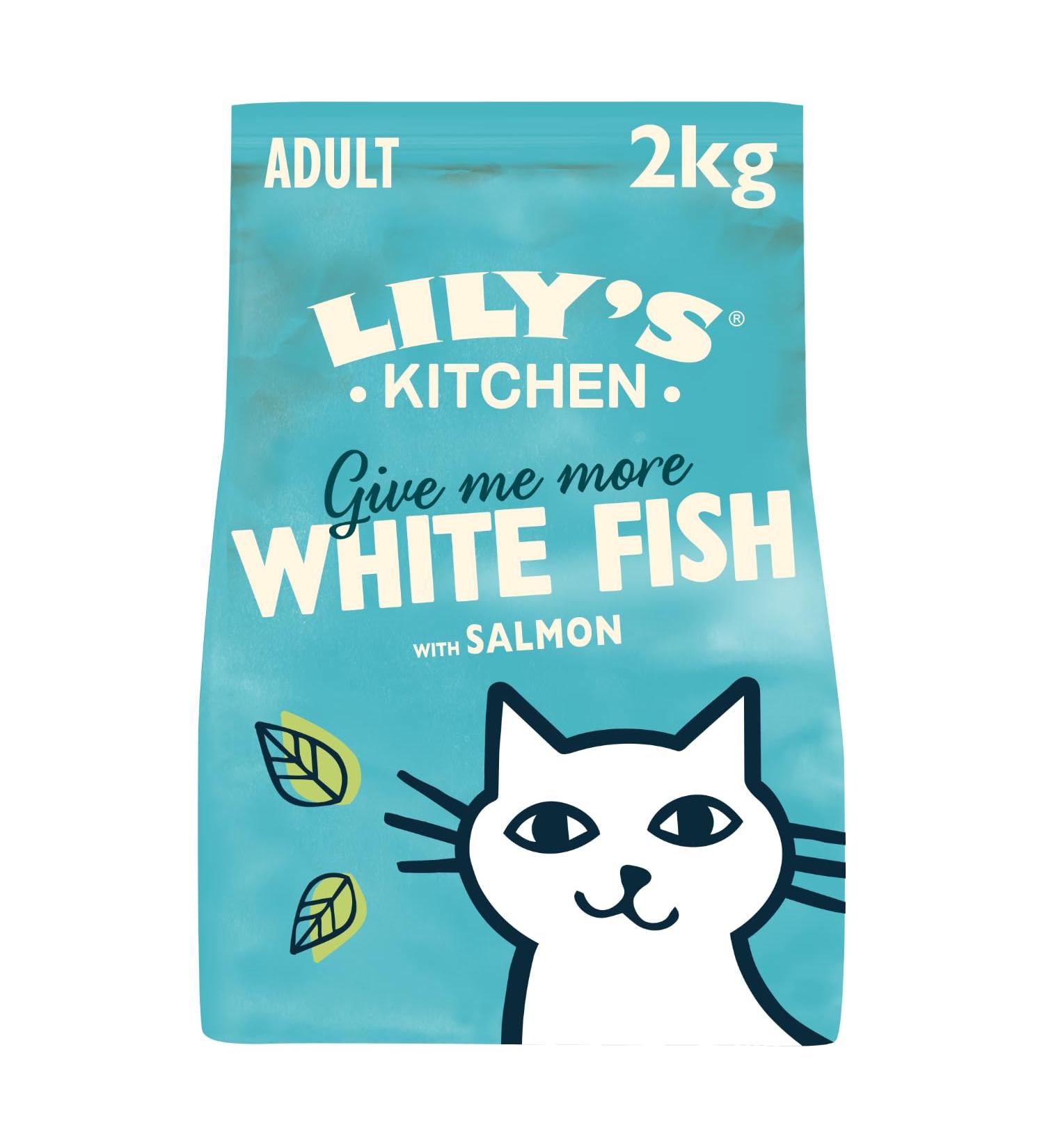 Grain Free Adult Cat Food with Fish and Herbs Lily's Kitchen - Buy Online on GoSupps.com