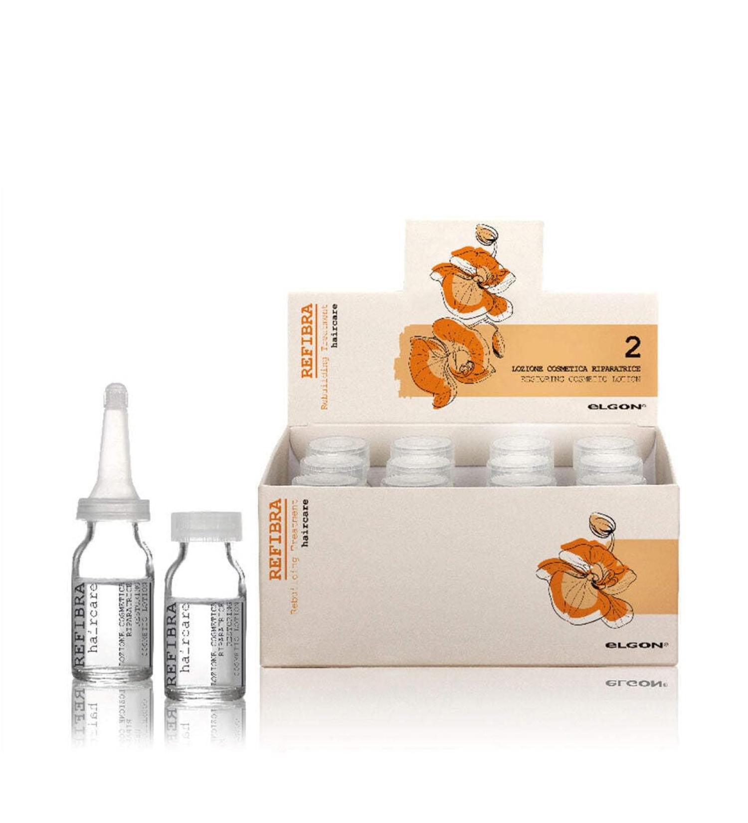 Elgon Refibra Haircare Lozione Cosmetica Ristrutturante 12 x 10 ml