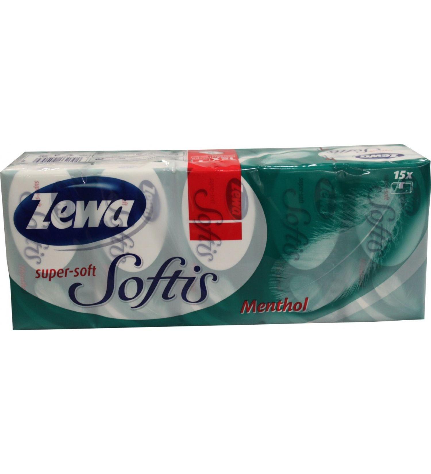 Softis tissues Softis Menthol 15x 9 tissues 1 pack