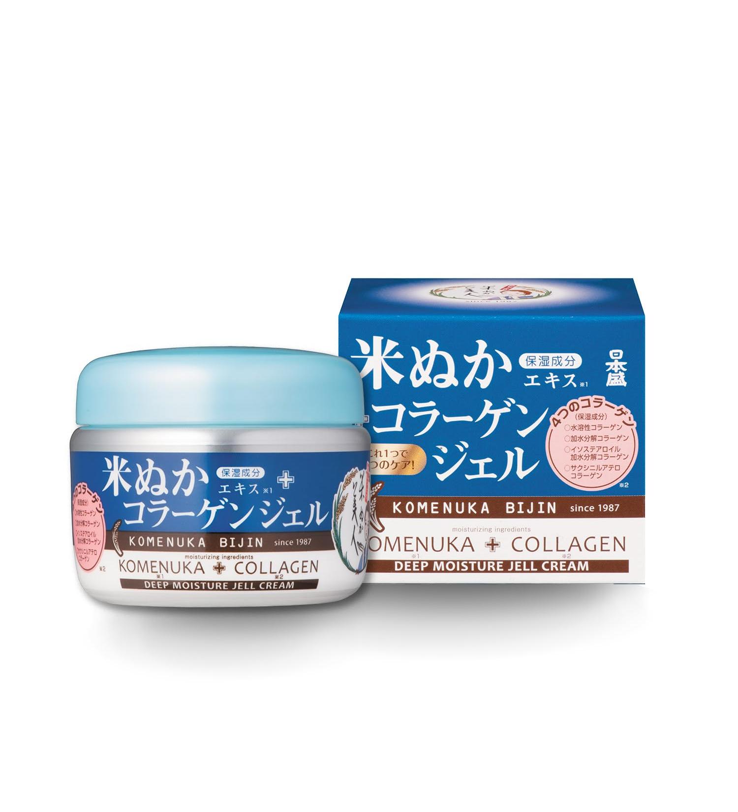 Nihonsakari Komenuka Bijin Deep Moisture Jell Cr me hydratante 100 g - Buy Online on GoSupps.com