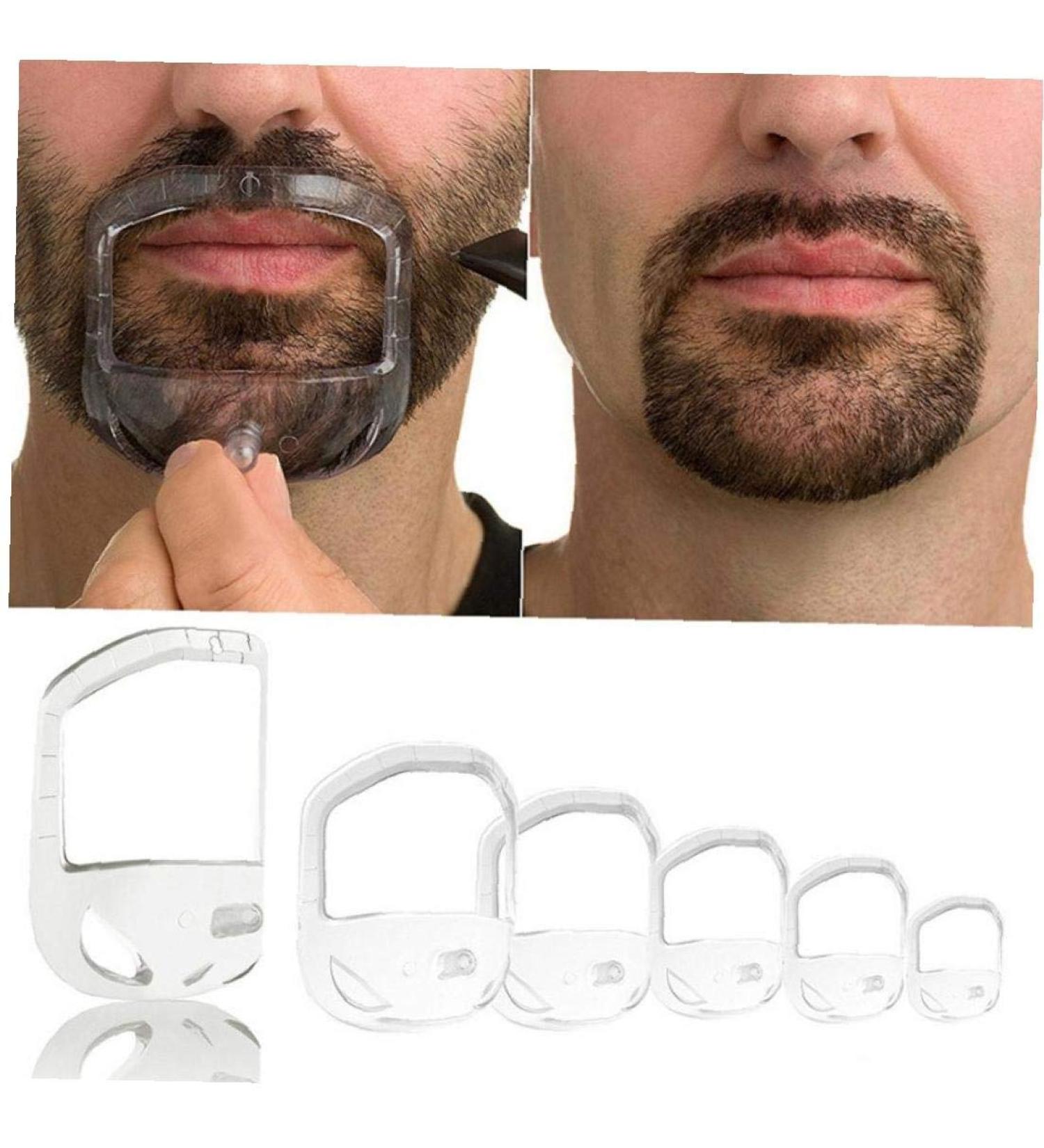 JBNS 5-Pc Beard Kit for Men | Mustache & Goatee Shaping Tools | Premium Shaving Brush & Beard Brush | International Shipping Available - Buy Online on GoSupps.com
