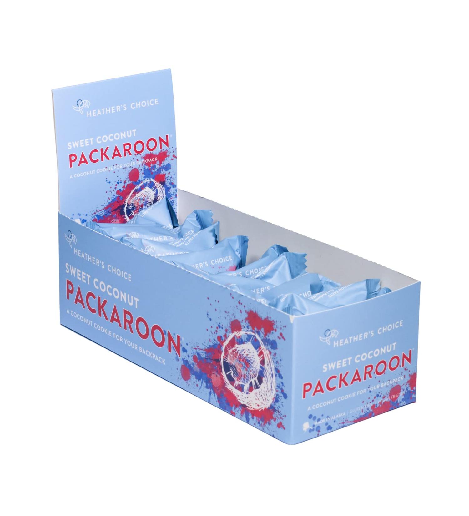 Sweet Coconut Packaroons - Gluten-Free & Allergen-Friendly Coconut Cookies for Backpacking, Camping, Hunting & Travel - 10 Pack - Buy Online on GoSupps.com