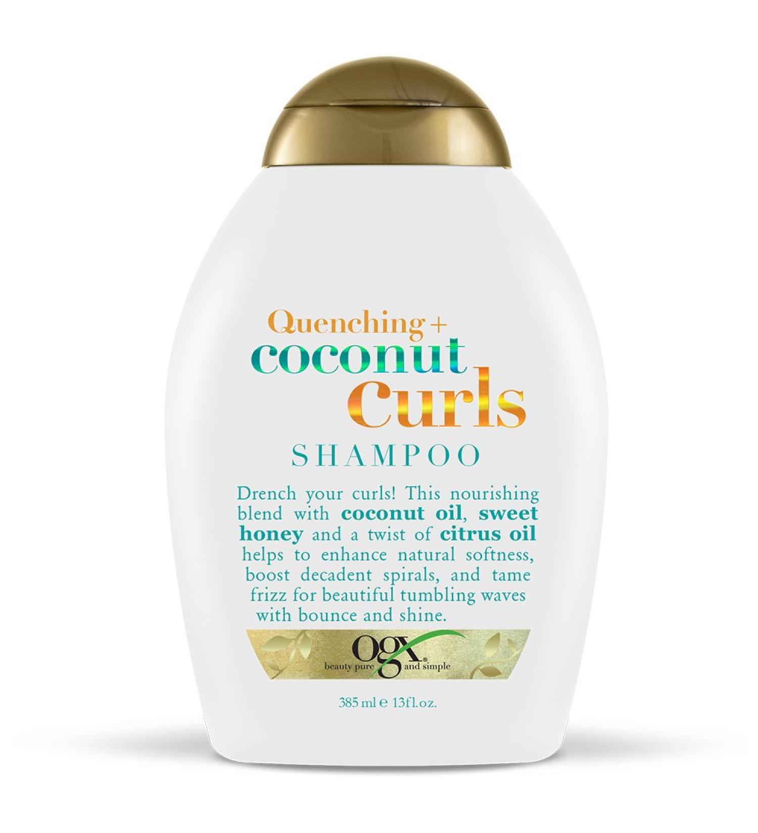 OGX Quenching Plus Coconut Curls Shampoo 13 Ounce