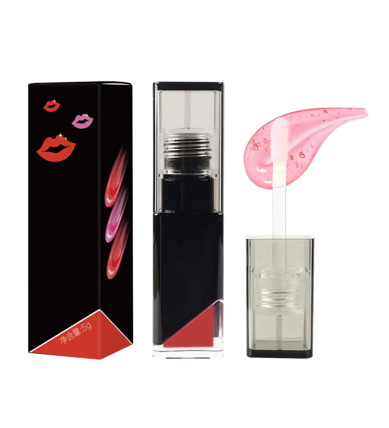 Gloss l vres teint Gloss l vres color | Maquillage Lip Gloss Liquide Rouge L vres | Rouge l vres longue dur e brillant l vres nourrissant brillant l vres plus dodu teinture 1# 1 unit (Lot de 1) - Buy Online on GoSupps.com