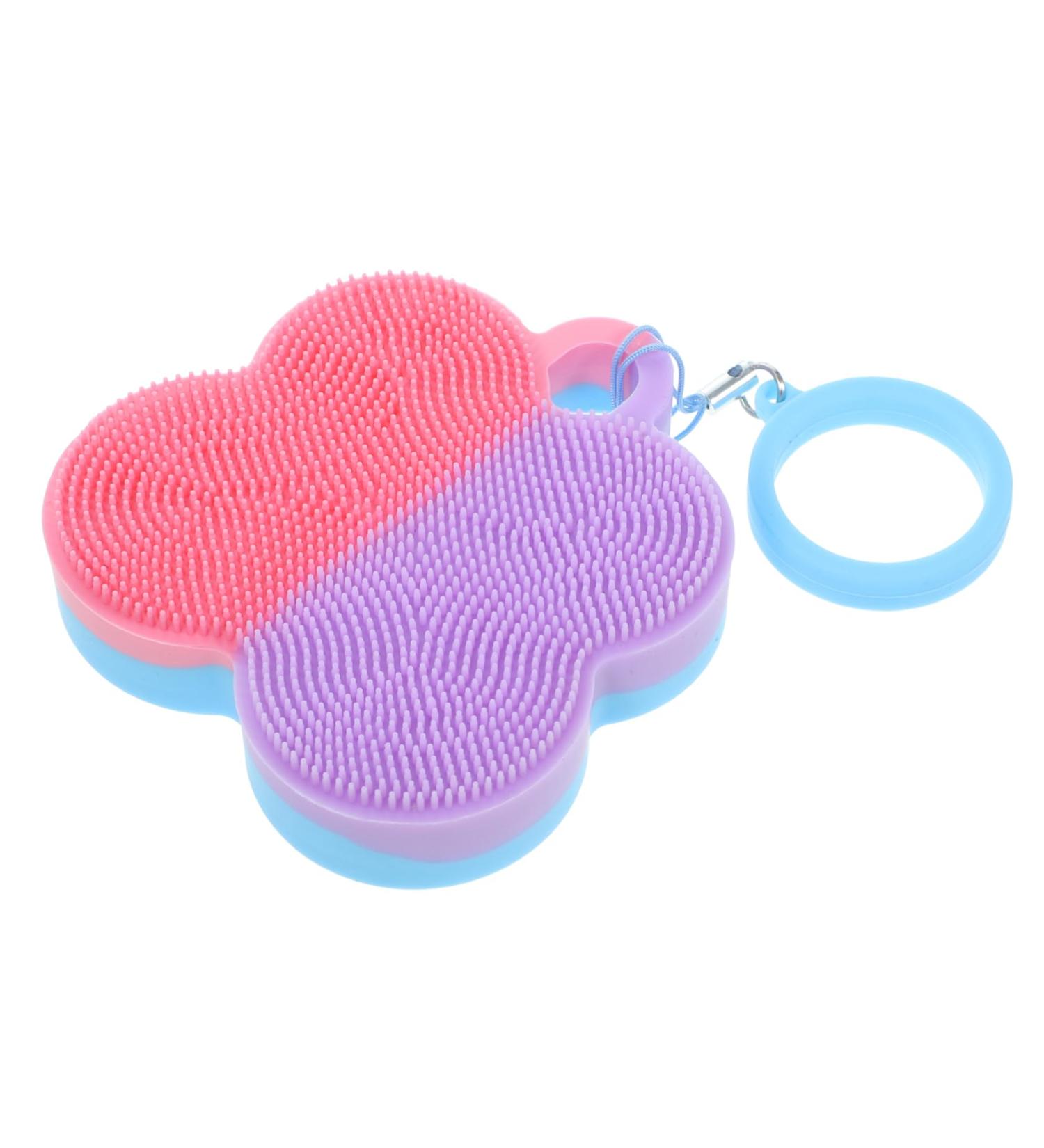 FRCOLOR Face Cleansing Brush Exfoliator Silicone Exfoliating Face Scrubber Portable Face Brush Sensitive Skin Soft Brush Facial Face Silicone Scrubber Face Exfoliator Nano Bath Brush Pores 7x7cm As Shown - Buy Online on GoSupps.com