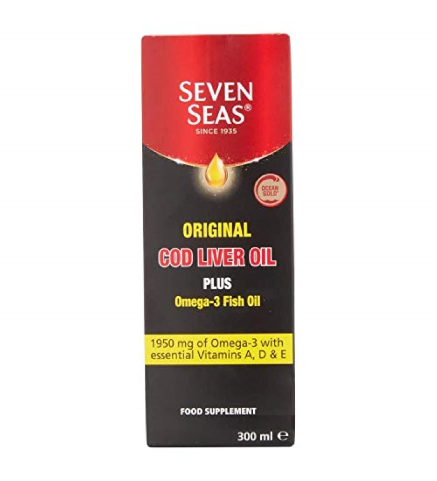 Seven Seas Cod Liver Oil Range Traditional Liquid 300mls by Seven Seas