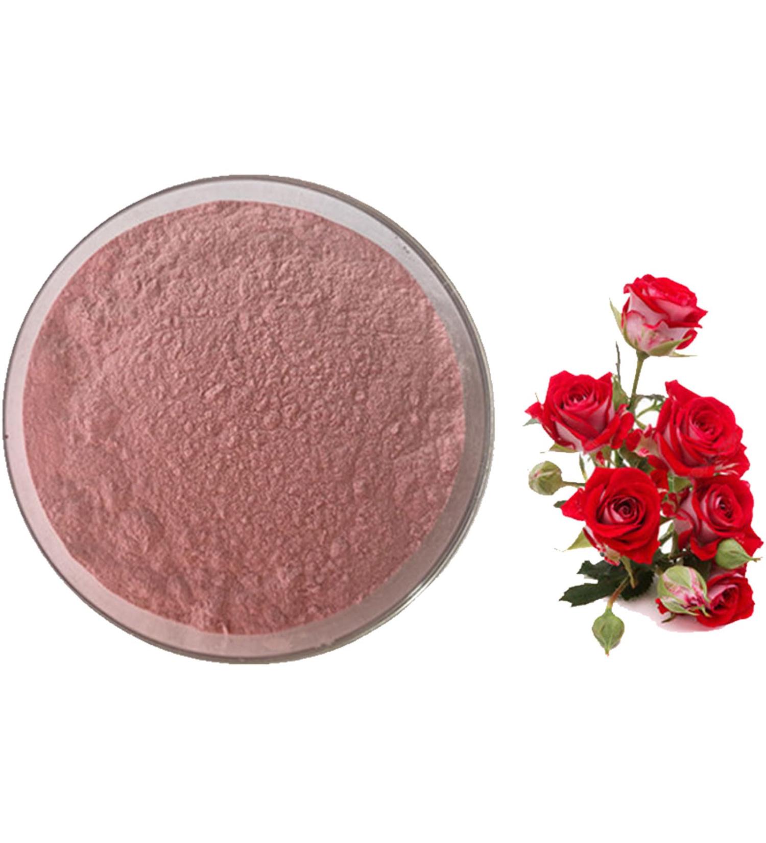 Organic Rose Petal Powder rose powder 5.29 oz/150g Edible Rose Dusting Powder for Cooking & Baking Vegan - Buy Online on GoSupps.com