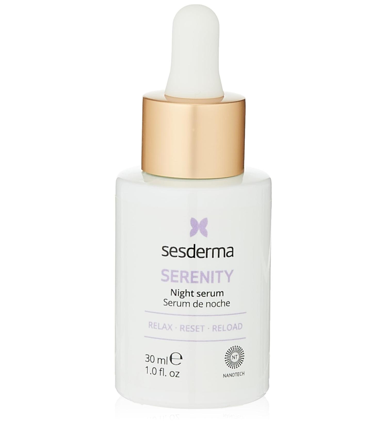 Sesderma SERENITY Night Facial Serum | 1.0 fl. oz | Hydrating & Soothing | International Shipping - Buy Online on GoSupps.com