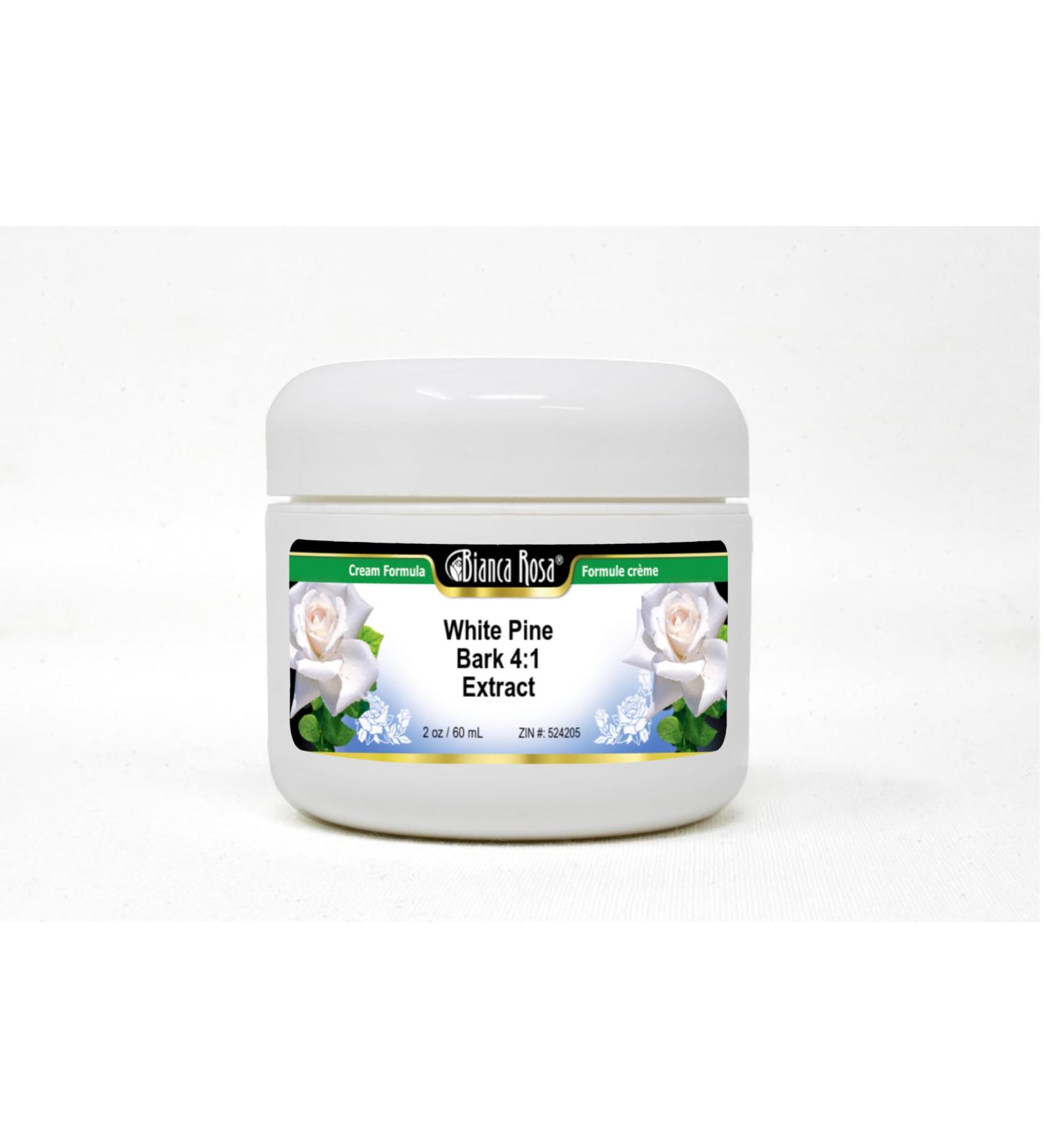 Bianca Rosa White Pine Bark 4:1 Extract Cream (2 oz ZIN: 524205) - 2 Pack - Buy Online on GoSupps.com