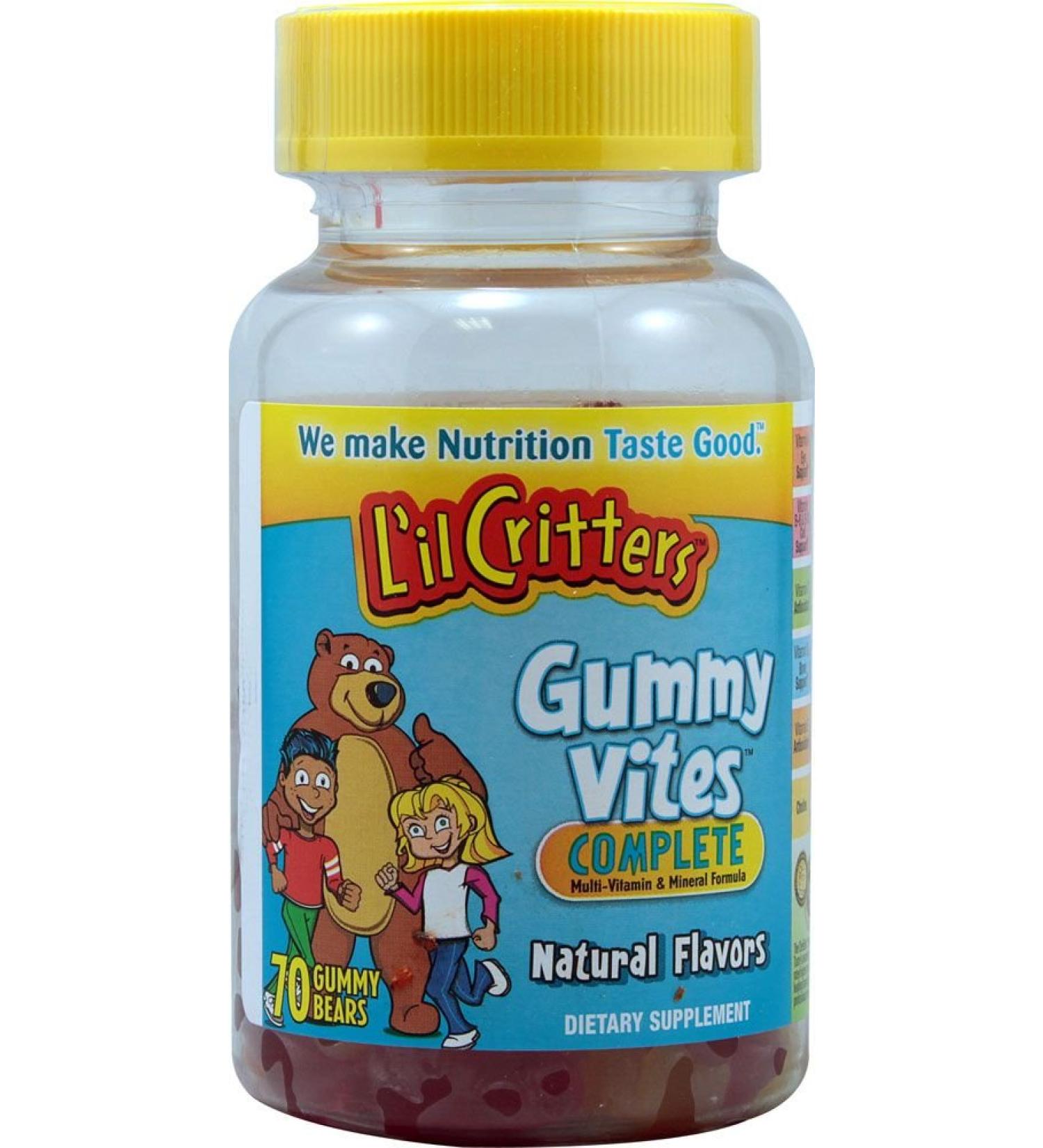 L'il Critters Gummy Vites Complete Multivitamin 70 Gummies