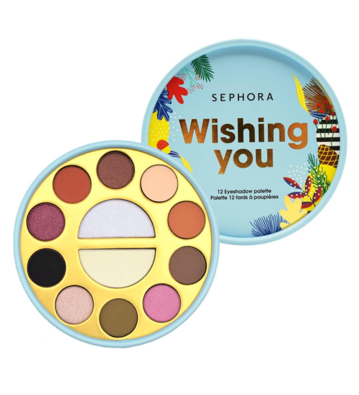 Buy SEPHORA Collection Wishing You 12 Pan Eyeshadow Palette - Pigmented Shades for Effortless Beauty | International Shipping Available - Buy Online on GoSupps.com