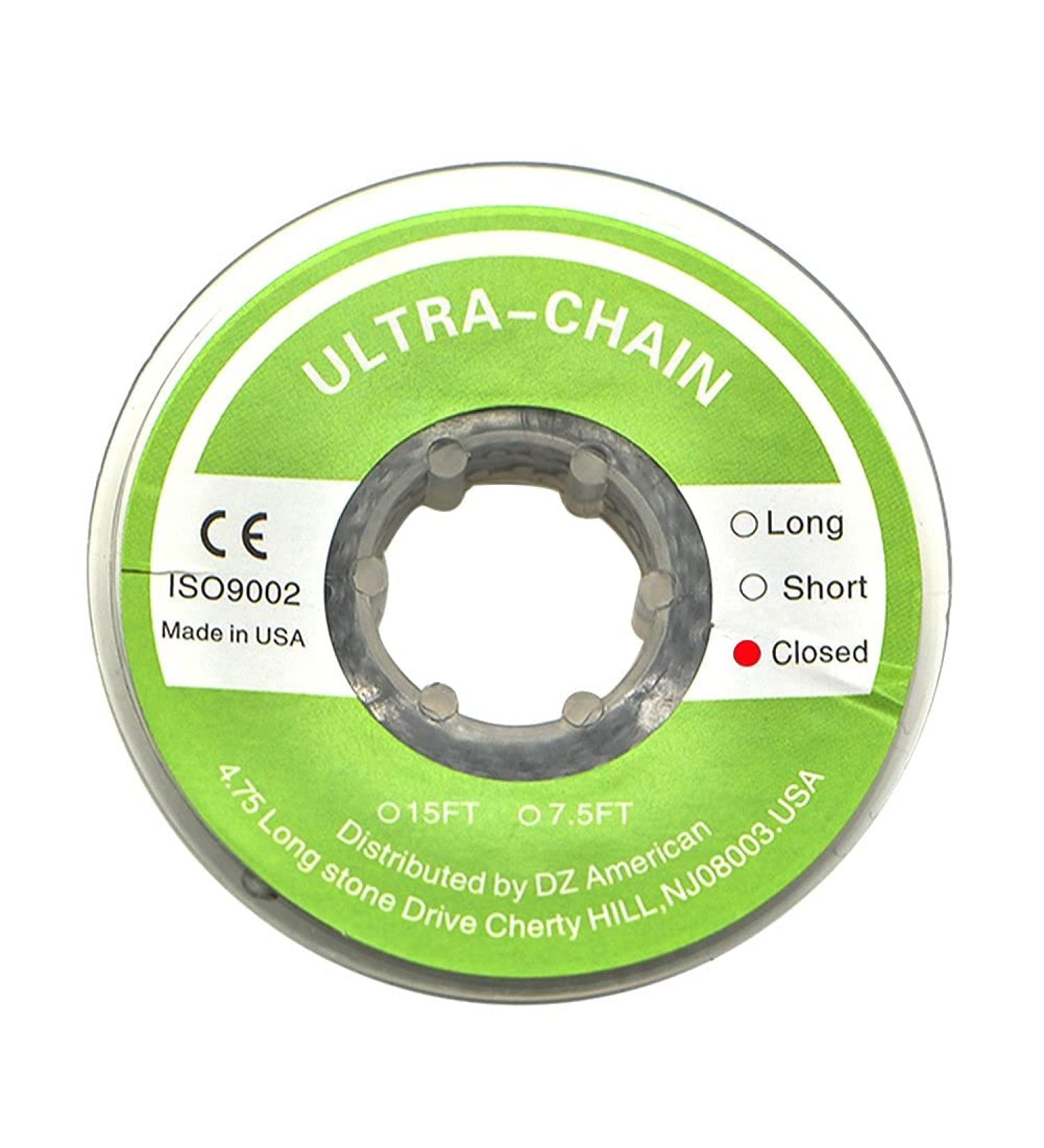 Dental Orthodontic Power Chains- Clear Elastic Rubber Bands (Closed Spool) - Buy Online on GoSupps.com