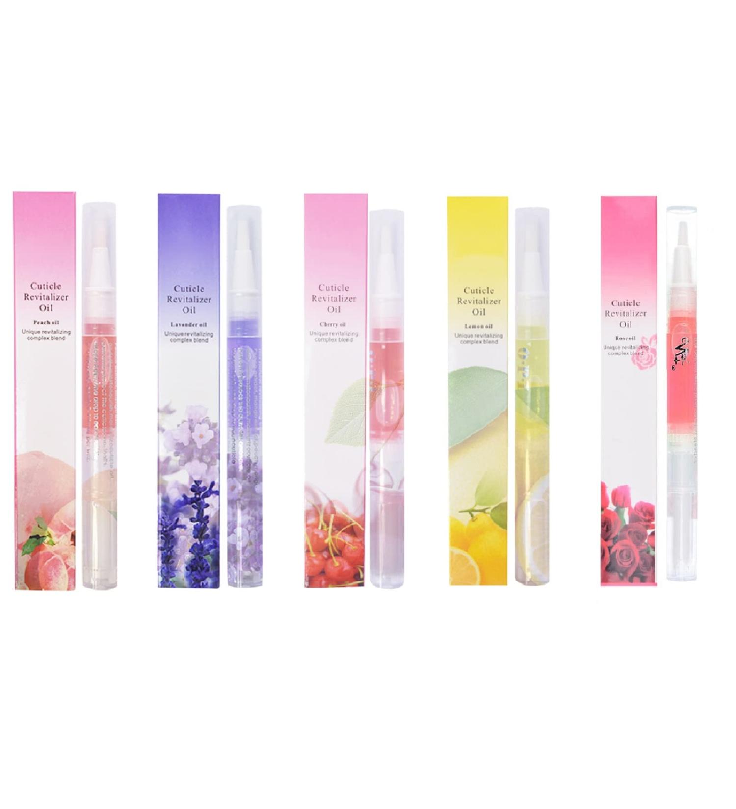 SPEAR Cuticle Oil Nail Care Stick Nail Oil Stick 5 Pieces Cuticle Oil Sticks Nail Nutrition Oil Nail Oil Repair Cuticle Revitalizer Oil Nail Oil Nail Care Oil Stick - Buy Online on GoSupps.com