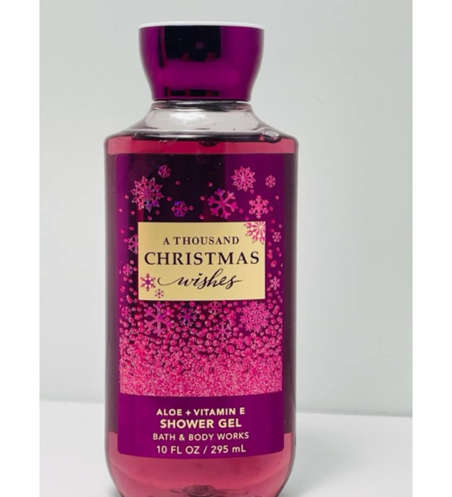 Buy Bath and Body Works A Thousand Christmas Wishes Shower Gel 10oz - Limited Edition Holiday Scent for International Shipping - Buy Online on GoSupps.com