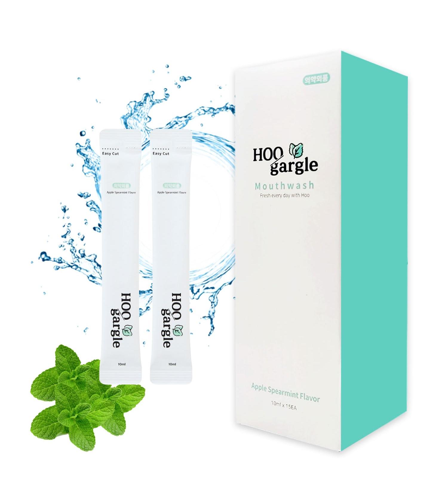 Buy KN FLAX Natural Mild Flavored Portable Mouthwash - Alcohol Free Travel Size Apple Spearmint Pack of 15 for Adults & Kids | International Shipping - Buy Online on GoSupps.com