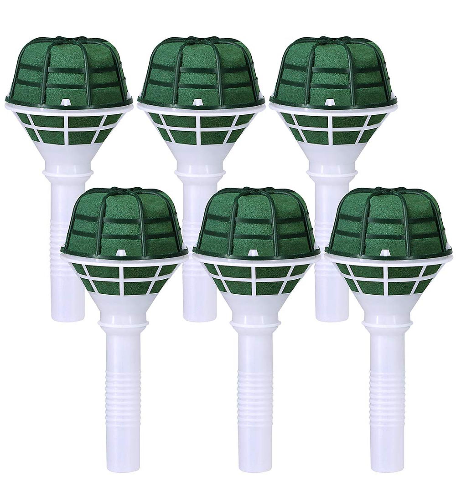 Winlyn 6 PCS Foam Floral Handle Bouquet Holders - Wedding & Bridal Flower Arrangement Kit - Buy Online on GoSupps.com