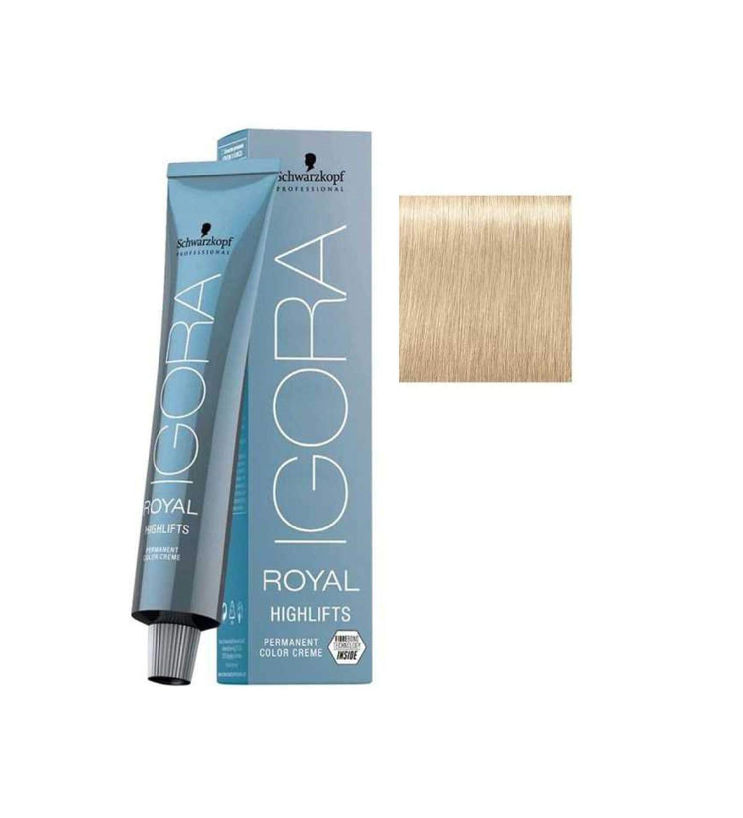 NEW!! Schwarzkopf 12-1 IGORA Royal Highlift Special Blonde cendre 60ml