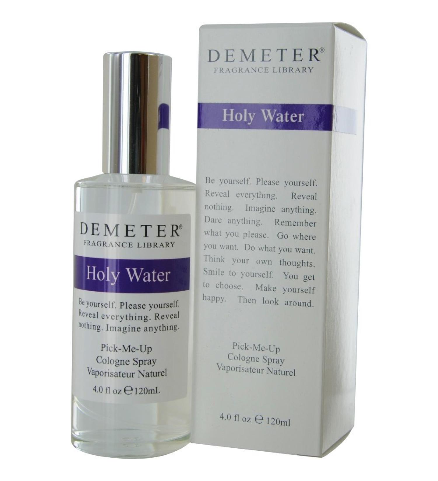 Demeter Cologne Spray for Women Holy Water 4 Ounce Holy Water 4 Fl Oz (Pack of 1)