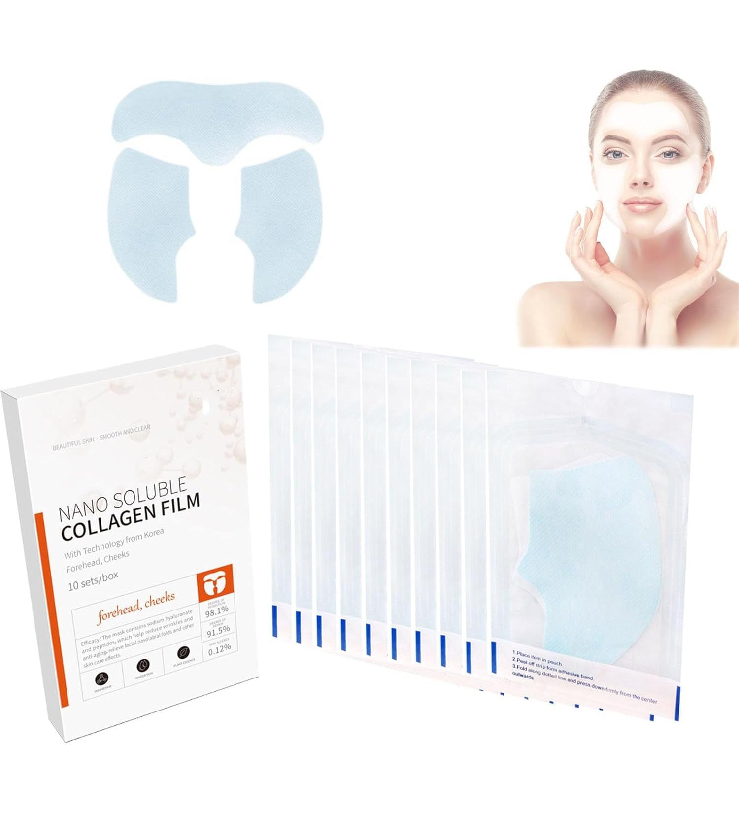 Buy Skinifyx Hydrolyzed Collagen Patches | Nano Soluble Collagen Neck & Face Mask - International Shipping - Buy Online on GoSupps.com