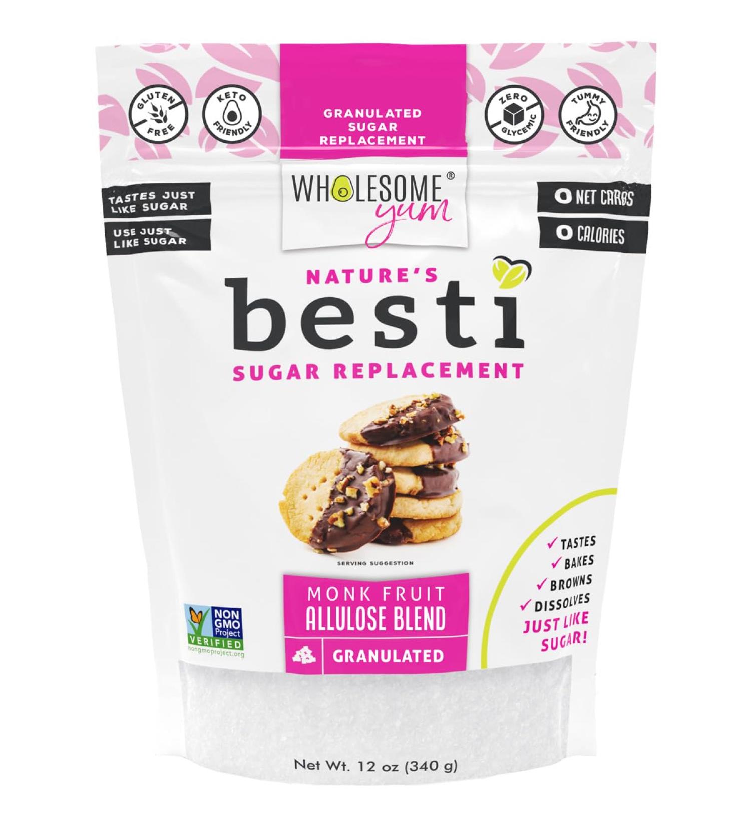 Wholesome Yum Besti Natural Sugar - 12 Oz. - Buy Online on GoSupps.com