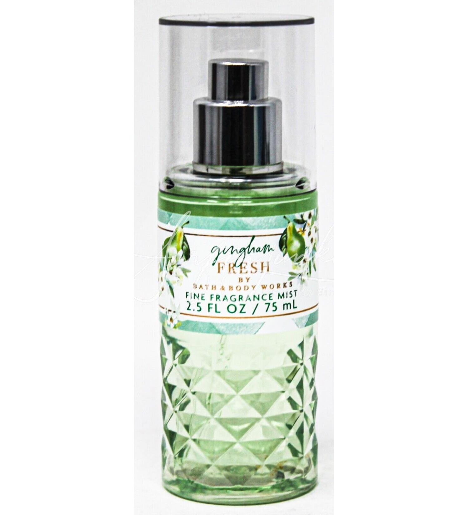 Bath & Body Works Fine Fragrance Mist Travel Size Mini Purse Spray 2.5 Ounce (Gingham Fresh) Gingham Fresh 2.5 Fl Oz (Pack of 1)