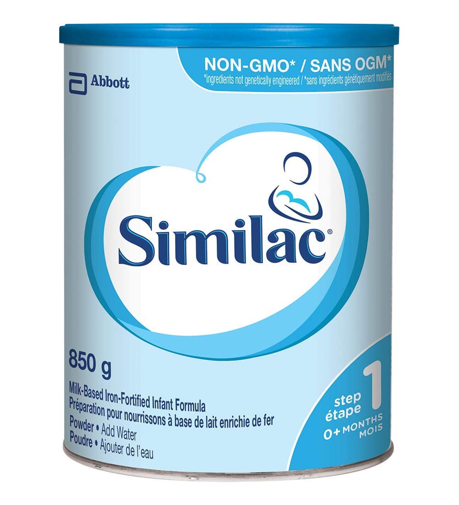 Similac Step 1 Non-GMO Baby Formula Powder 850 g 0+ Months Health Personal Care - Buy Online on GoSupps.com