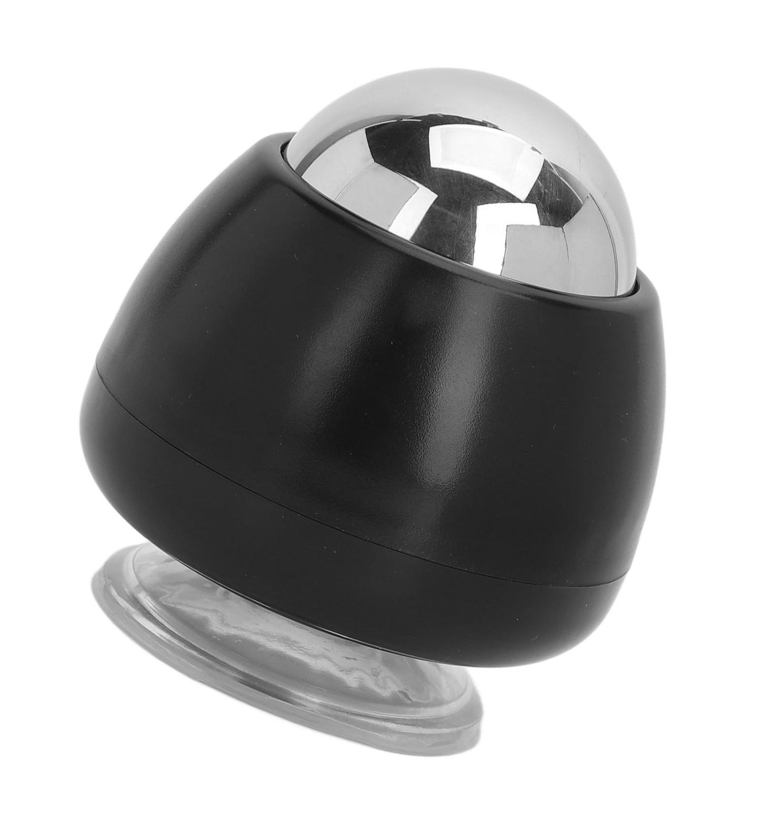 Stainless Steel Massage Ball with Suction Cup | Heat & Cold Therapy Self-Massage Device for Muscles Shoulders and Back - Buy Online on GoSupps.com