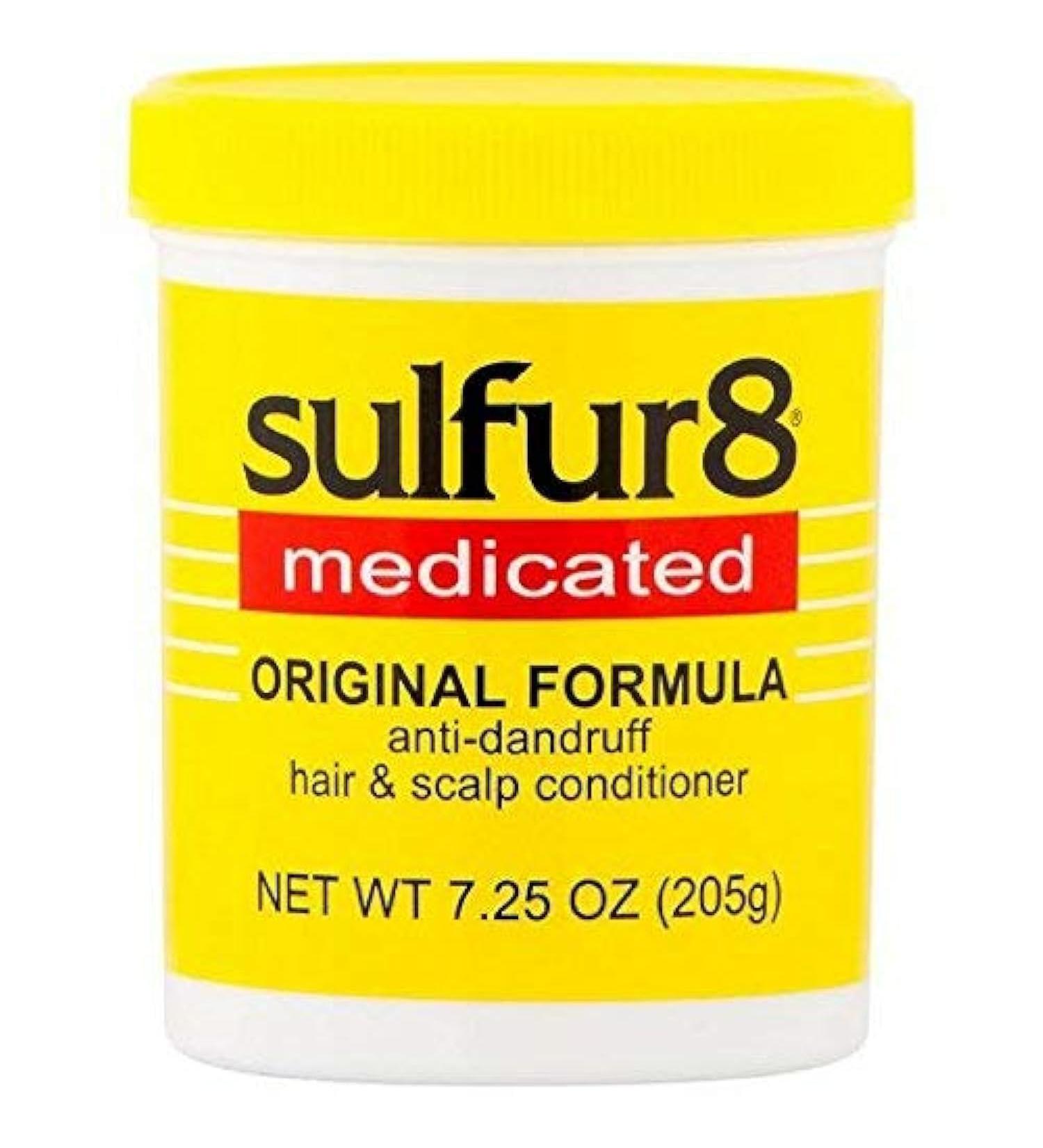 Sulfur8 Medicated Anti-Dandruff Hair and Scalp Conditioner - 7.25 oz Original Formula | Relieve Dandruff & Itchy Scalp - Fast International Shipping - Buy Online on GoSupps.com