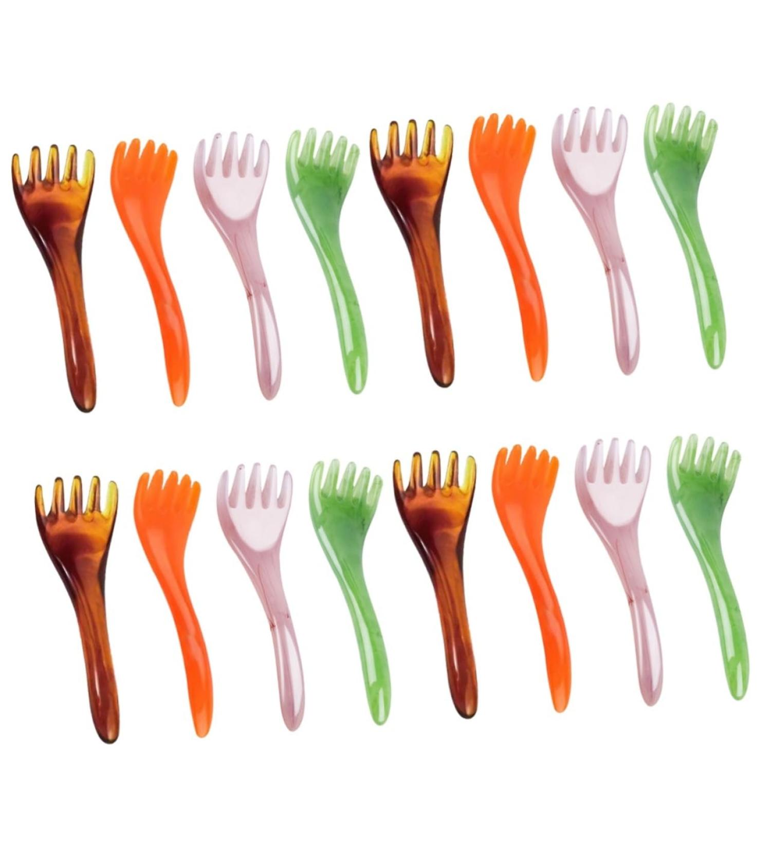 Frcolor 16 STK Head Massage Device - Hair Stimulator & Paw Neck Massager Combs for Scalp - Perfect Christmas Gift! - Buy Online on GoSupps.com