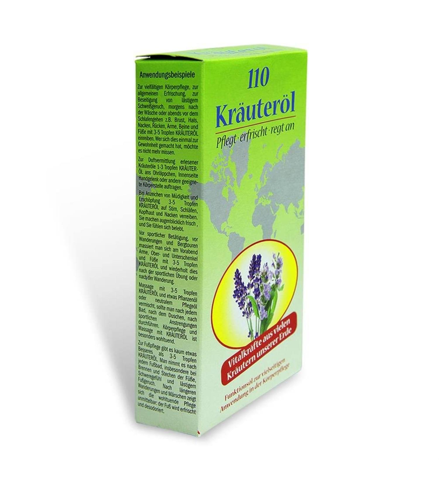 Herbal Oil 110 Herbs Body Care - 100% Natural Essential Oil for Skin Wellness - International Shipping Available - Buy Online on GoSupps.com