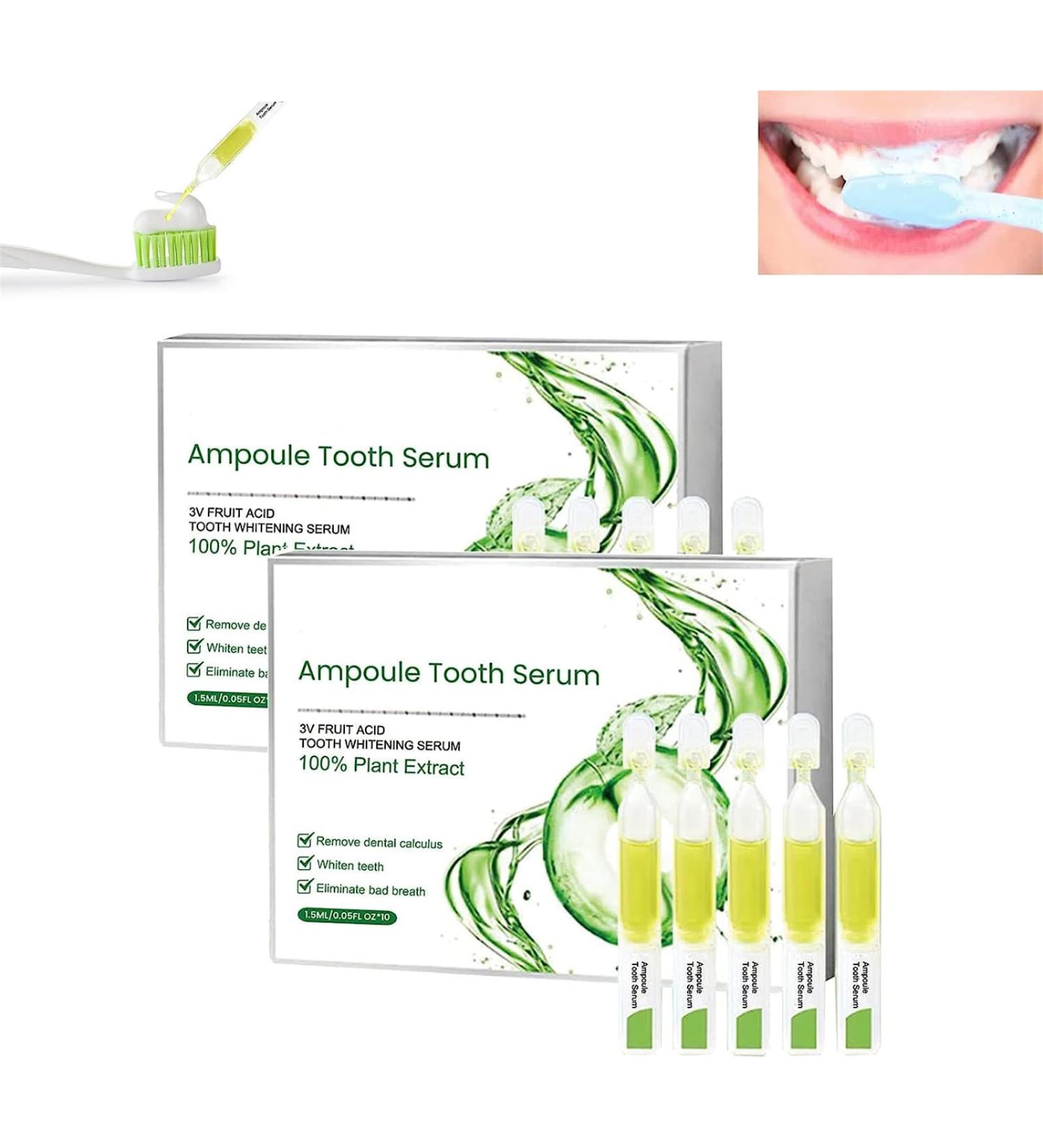  EXQST Ampoule Toothpaste Ampoule Serum Teeth Acid Fruit Whitening Essence Enamel Repair Toothpaste Deep Cleaning Toothpaste Removal - Buy Online on GoSupps.com