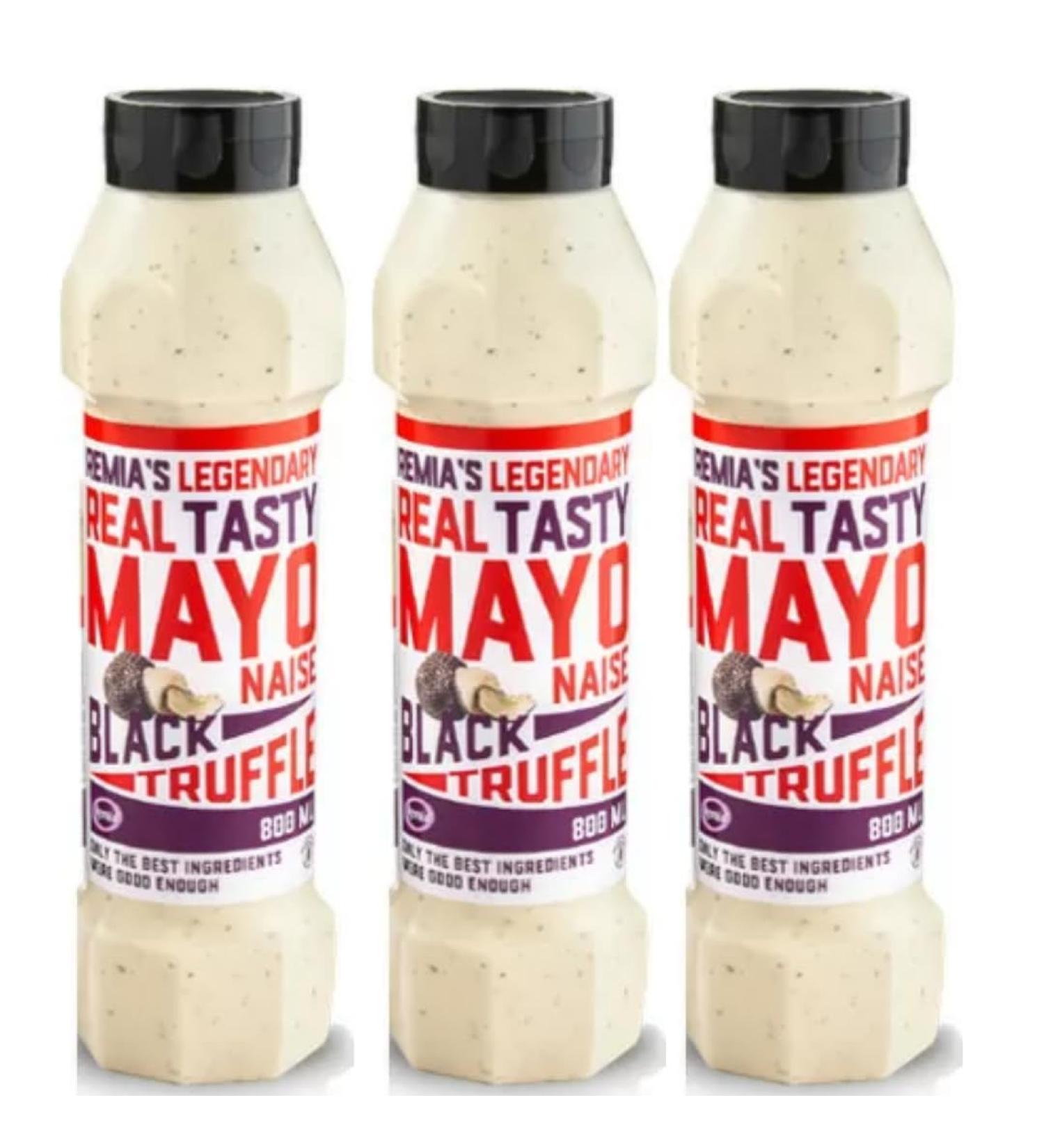 Remia Tasty Mayonnaise with Black Truffle Sauce 800 ml x 3 Pieces - Buy Online on GoSupps.com
