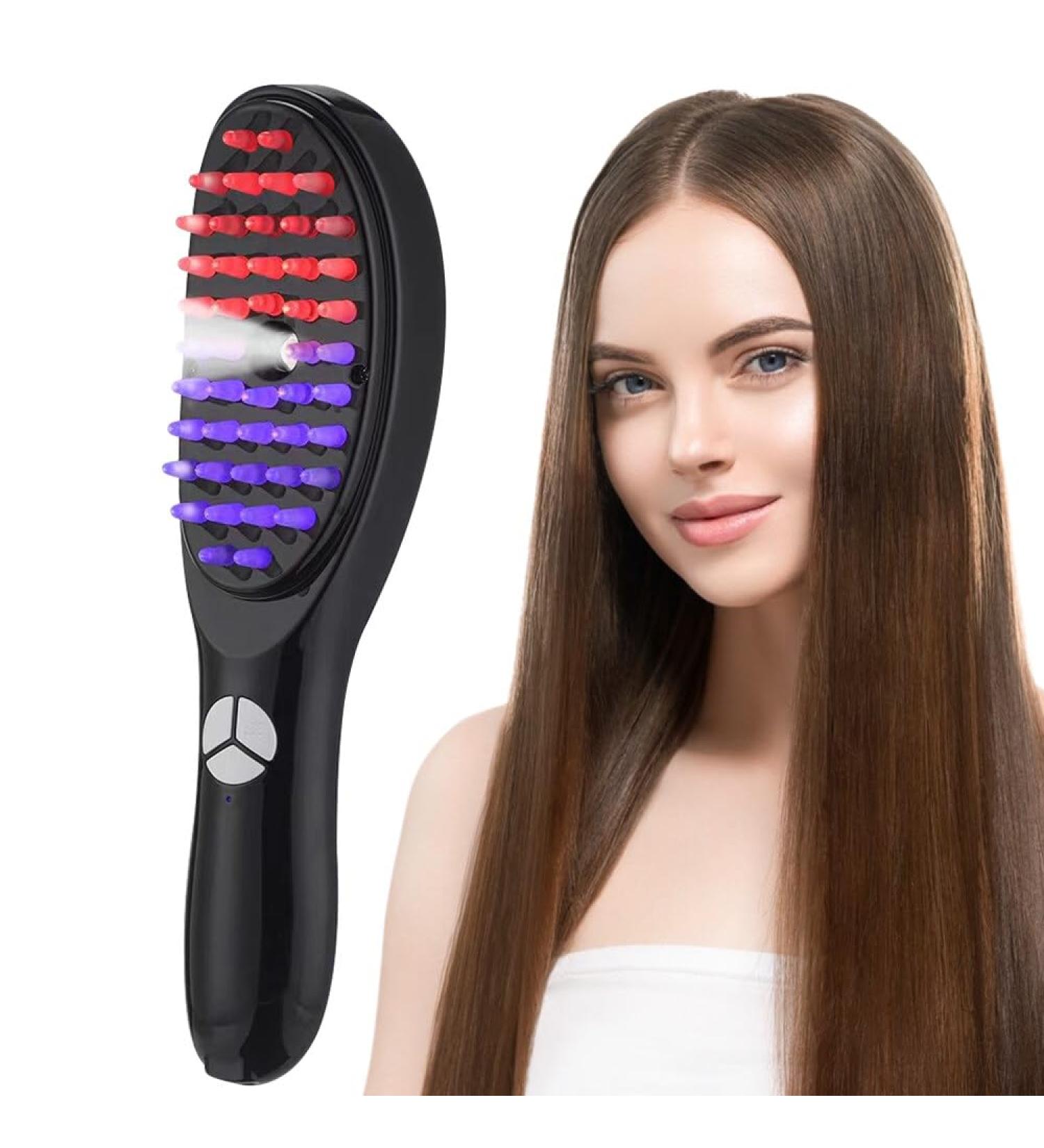 Buy Hovceh Electric Scalp Massage Device - 3 Modes Phototherapy & 3-in-1 Therabrush for Hair Growth | International Shipping Available - Buy Online on GoSupps.com
