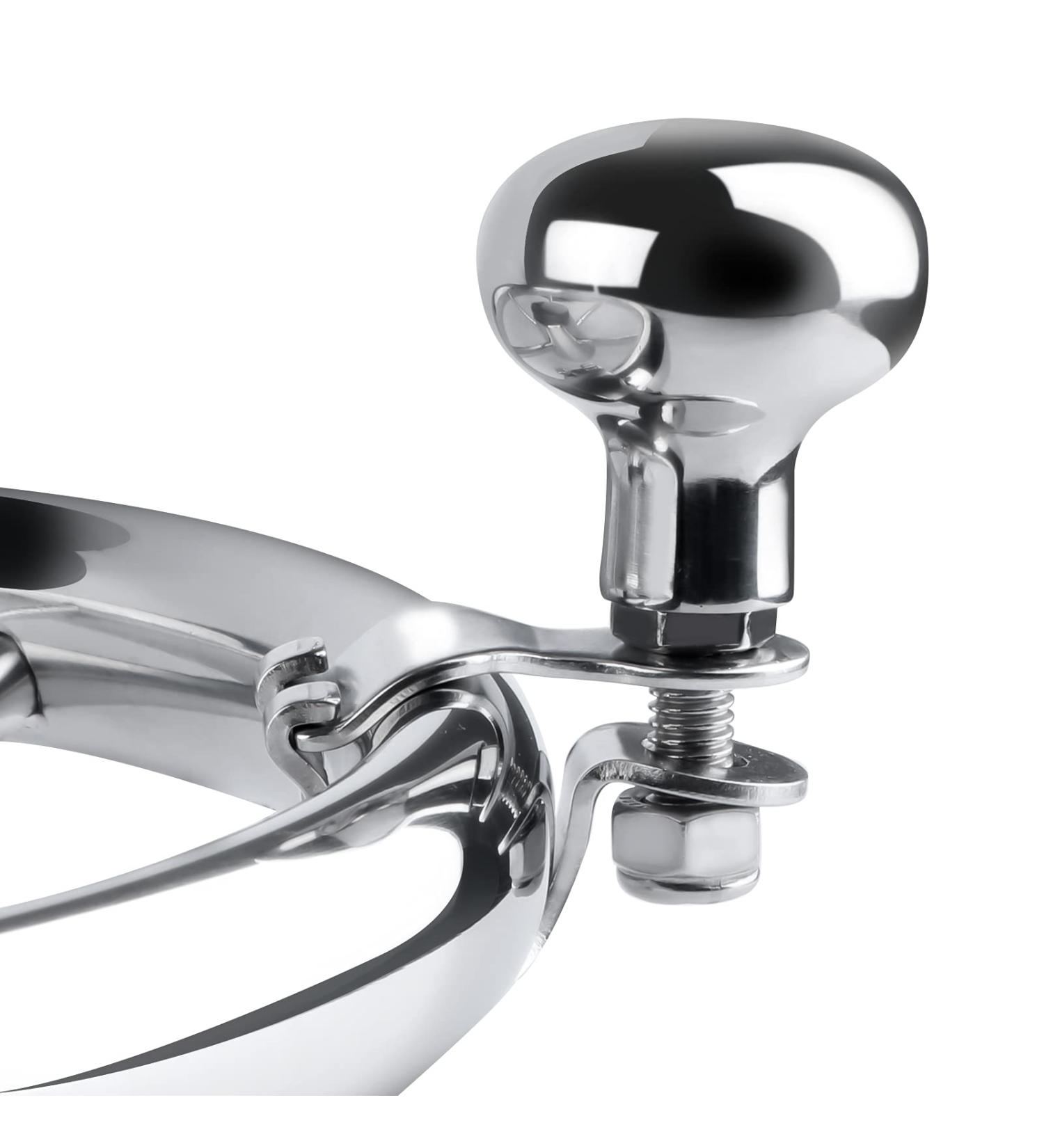 Premium AISI 316 Stainless Steel Boat Steering Wheel Knob | Marine Sport Maneuvering Spinner Knob - Buy Online on GoSupps.com