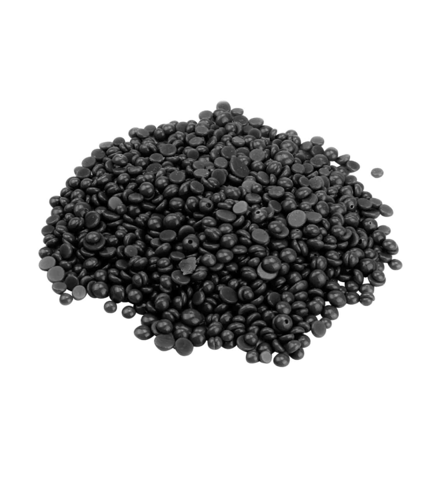 Frcolor Medium Black Hard Wax Beans for Hair Removal - Premium Depilatory Wax Pearls for Smooth Skin Ideal for Body & Legs - International Shipping Available - Buy Online on GoSupps.com