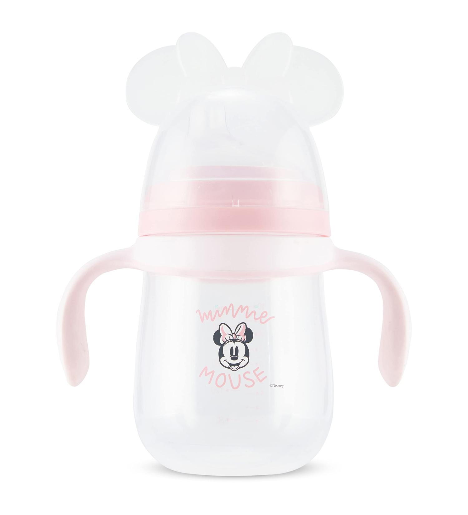 Disney Mickey and Minnie Mouse Learner Sippy Cups | BPA-Free Trainer Cup for Toddlers | Leak-Proof Handles | Perfect Unisex Gift - Buy Online on GoSupps.com