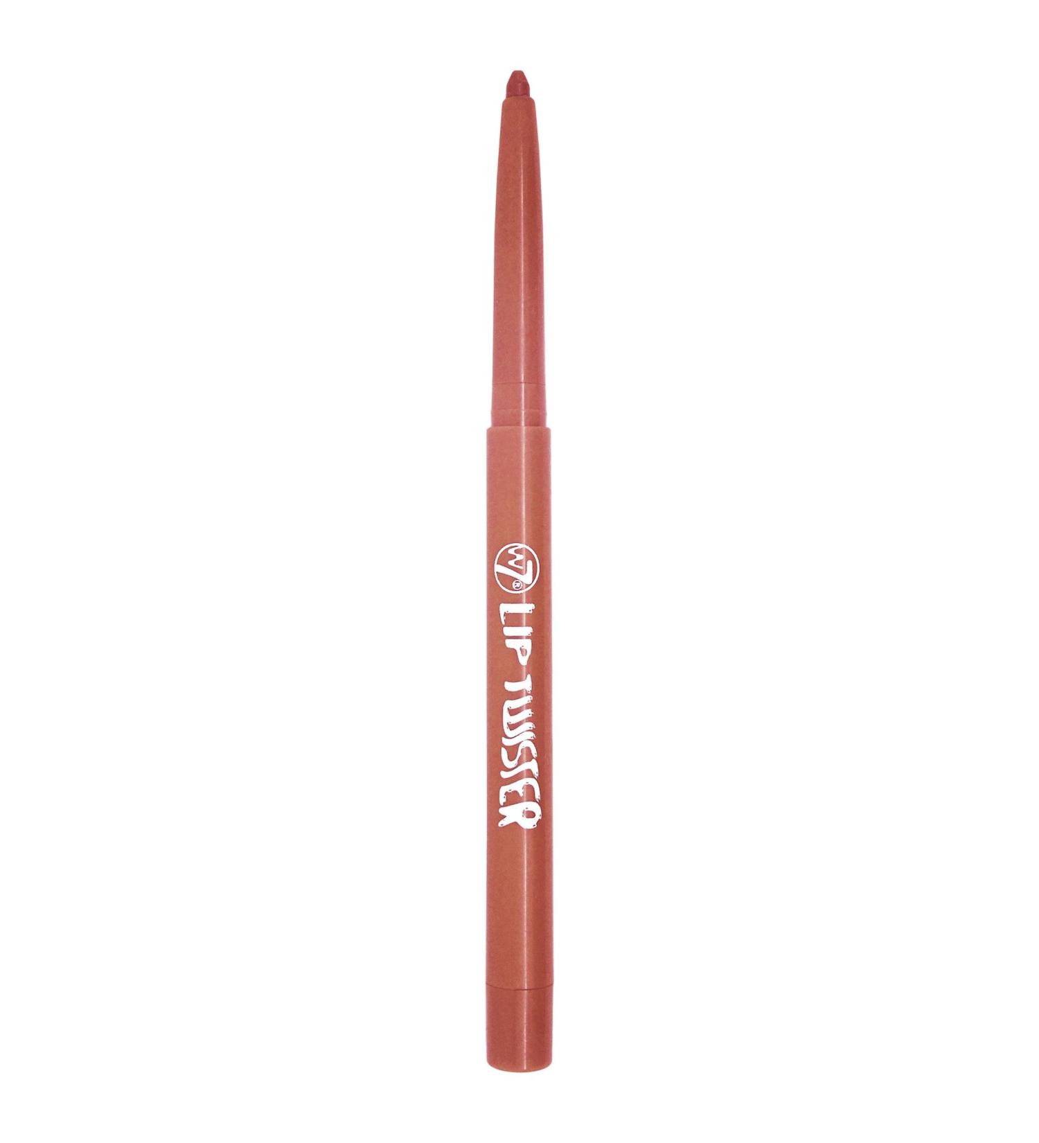 W7 Lip Twister Lip Liner Pencil - Nude Beige 1 Count (Pack of 1)