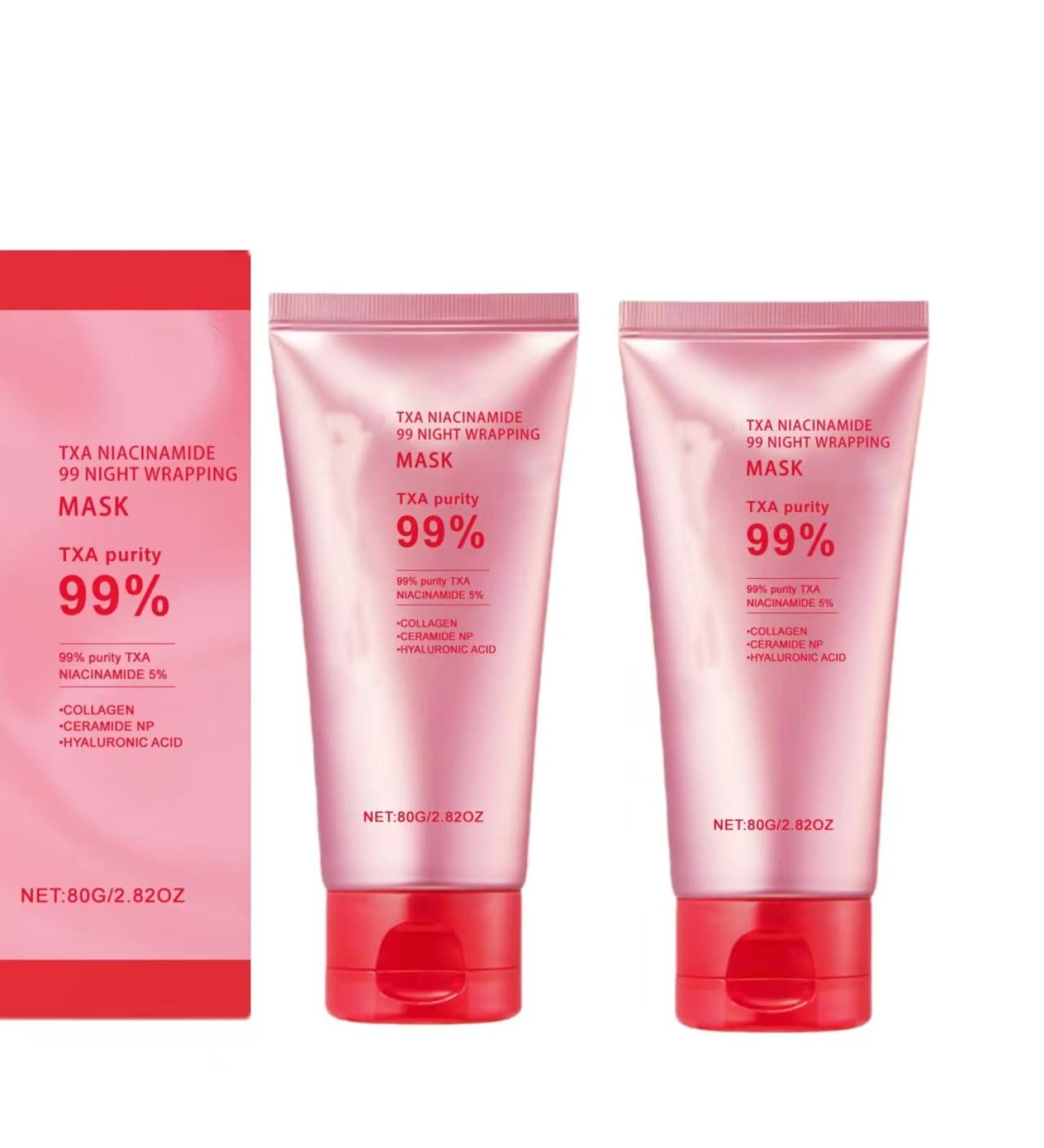 Masque rajeunissant la niacinamide aux ingr dients doux r duit les ridules am liore l' lasticit de la peau pr serve son hydratation et sublime son clat 2pcs - Buy Online on GoSupps.com